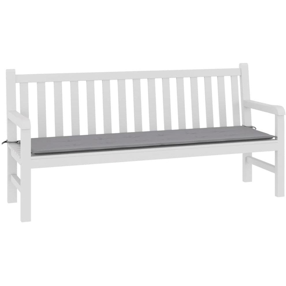 vidaXL Garden Bench Cushion Gray 70.9&quotx19.7&quotx1.2"