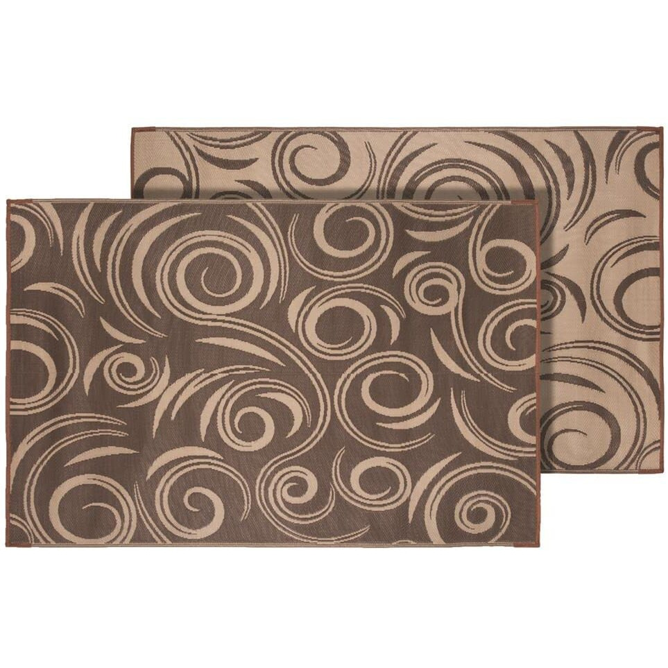 MAT WK&PLAY SWIRL BN/BG 36X68