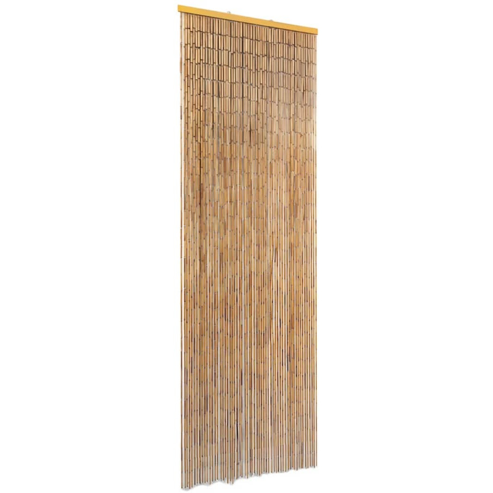 vidaXL Insect Door Curtain Bamboo 22&quotx72.8"