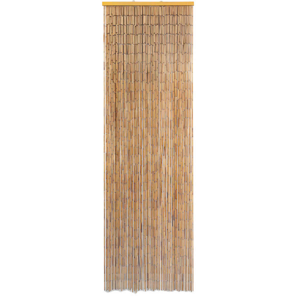 vidaXL Insect Door Curtain Bamboo 22&quotx72.8"