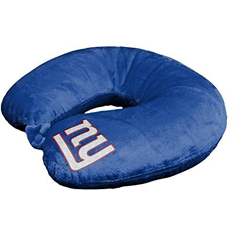 NFL New York Giants Applique Neck Pillow 12x13 Inches
