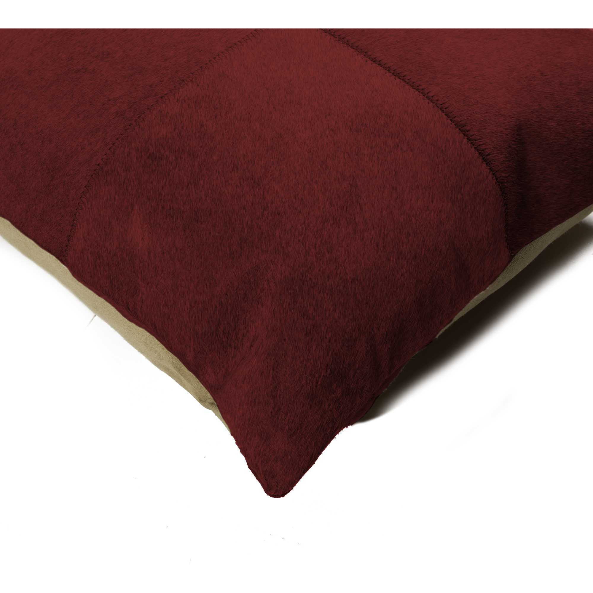 18" X 18" X 5" Wine  Pillow