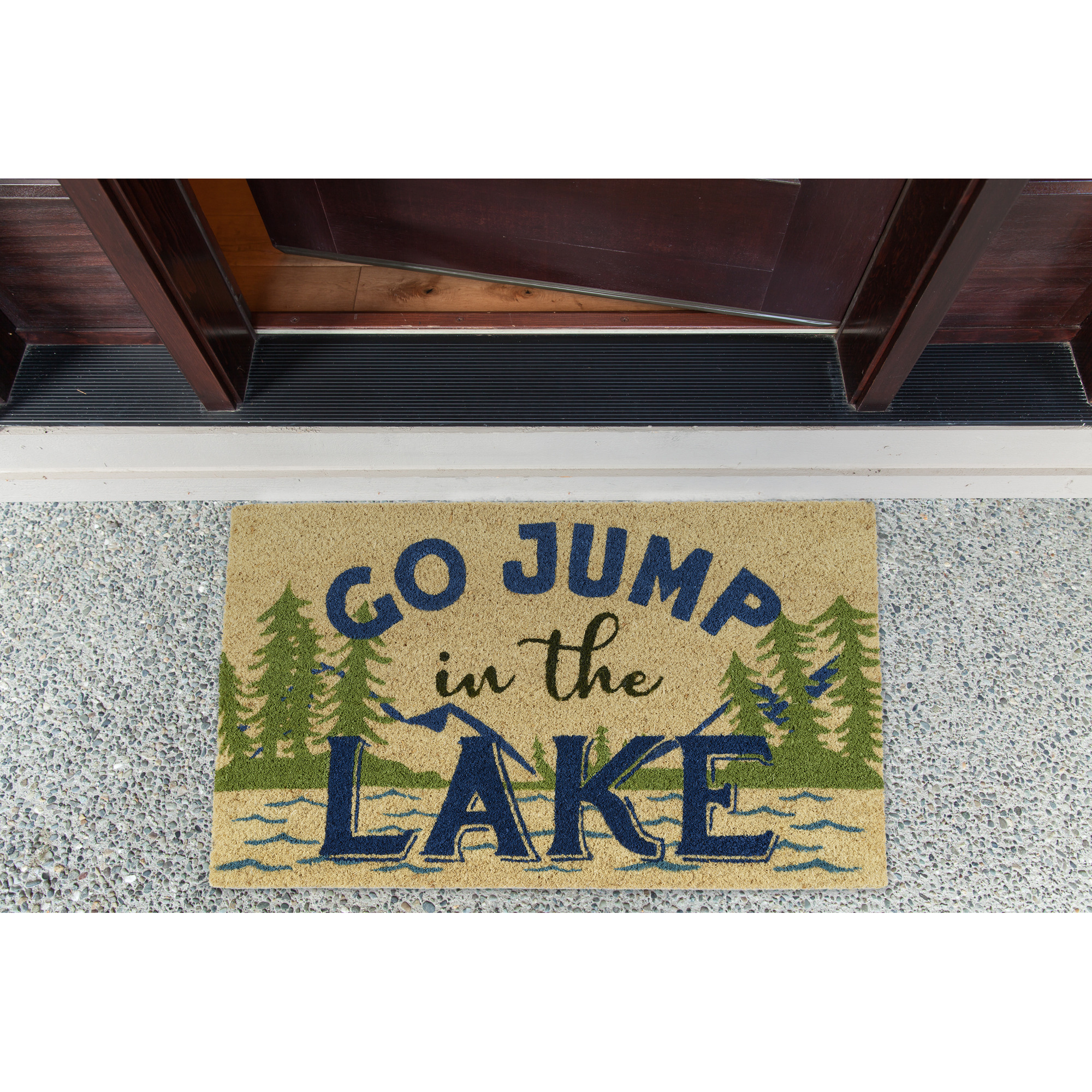 DII Jump in the Lake Doormat