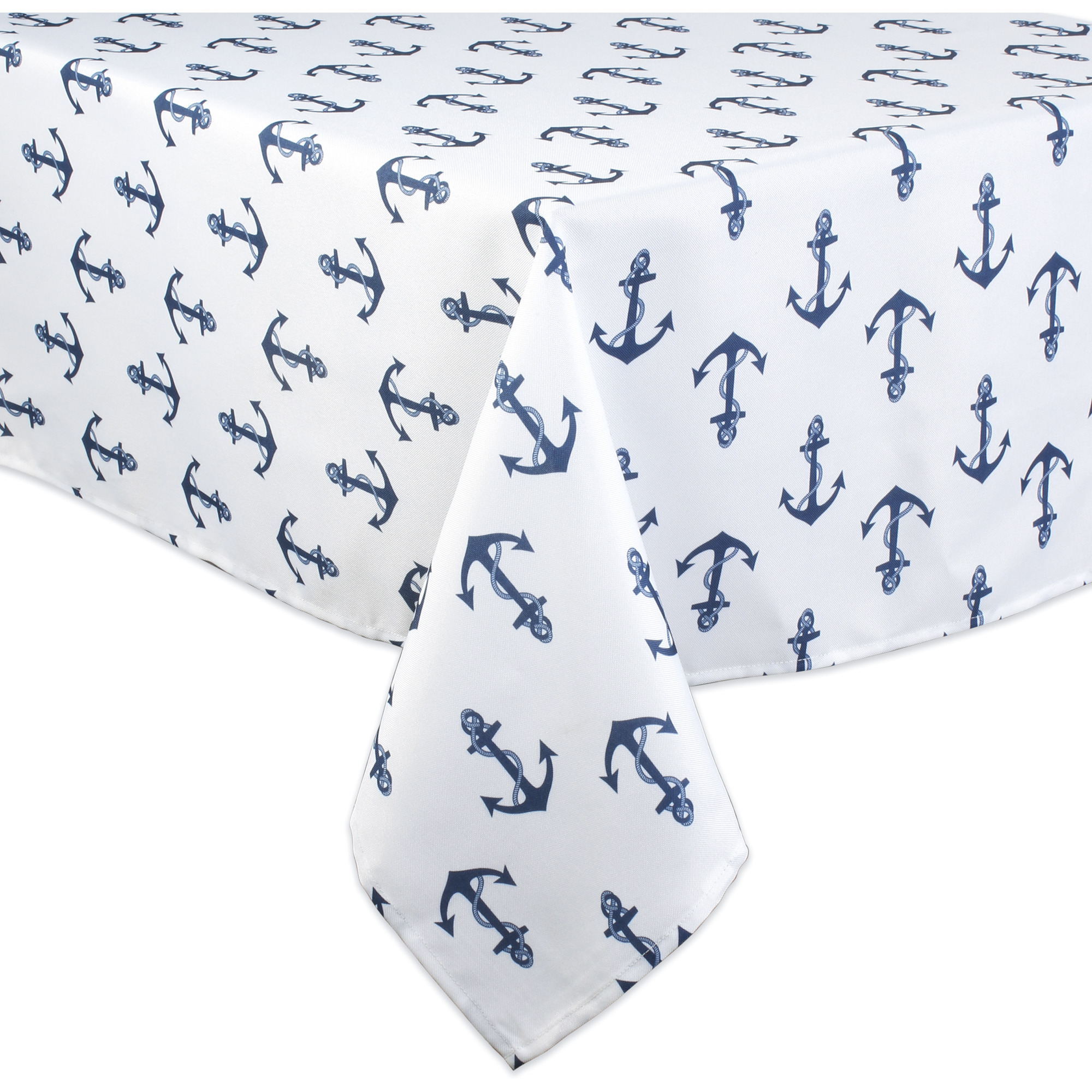 DII Anchors Print Outdoor Tablecloth With Zipper 60x84