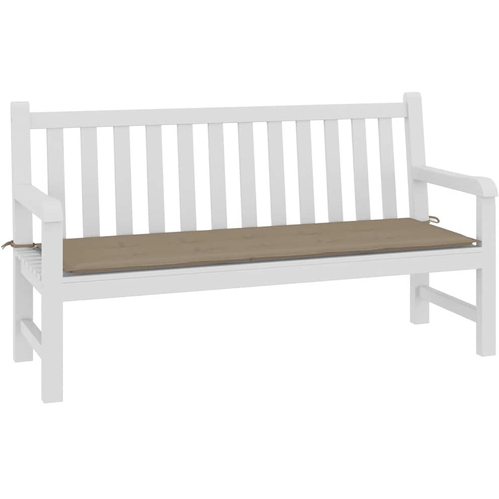 vidaXL Garden Bench Cushion Taupe 59.1&quotx19.7&quotx1.2"