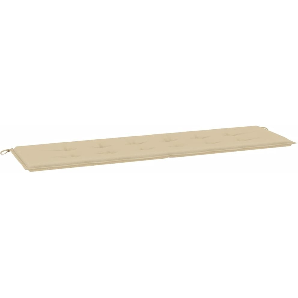 vidaXL Garden Bench Cushion Beige 70.9&quotx19.7&quotx1.2"