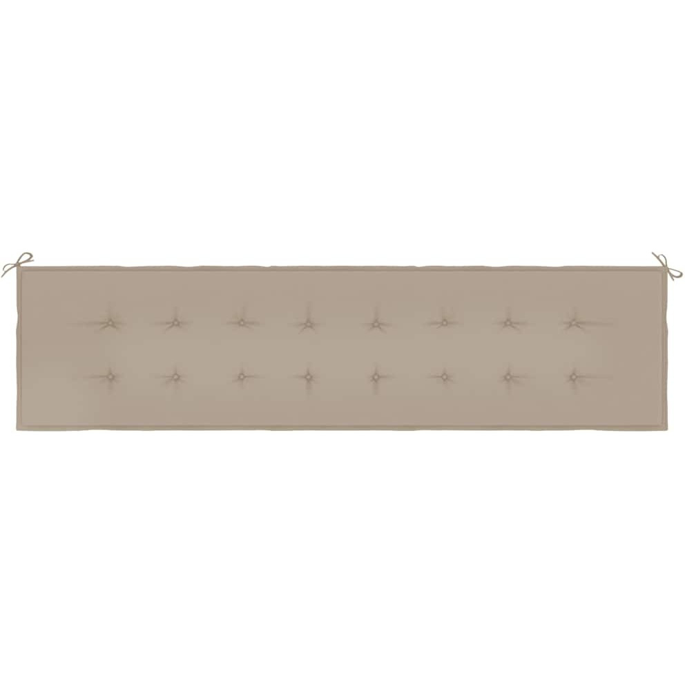 vidaXL Garden Bench Cushion Taupe 78.7&quotx19.7&quotx1.2"
