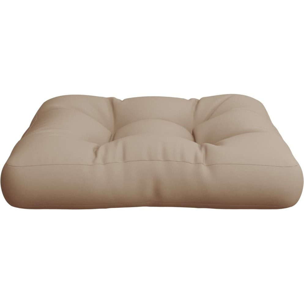 vidaXL Garden Seat Cushion Taupe 19.7&quotx19.7&quotx3.9" Fabric