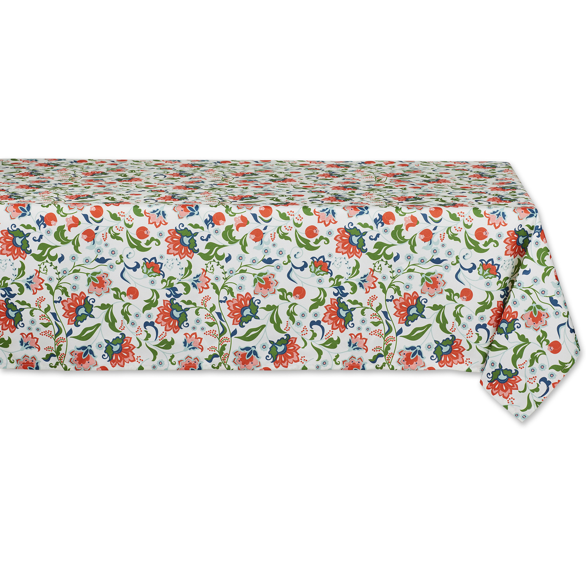 DII Garden Floral Print Outdoor Tablecloth