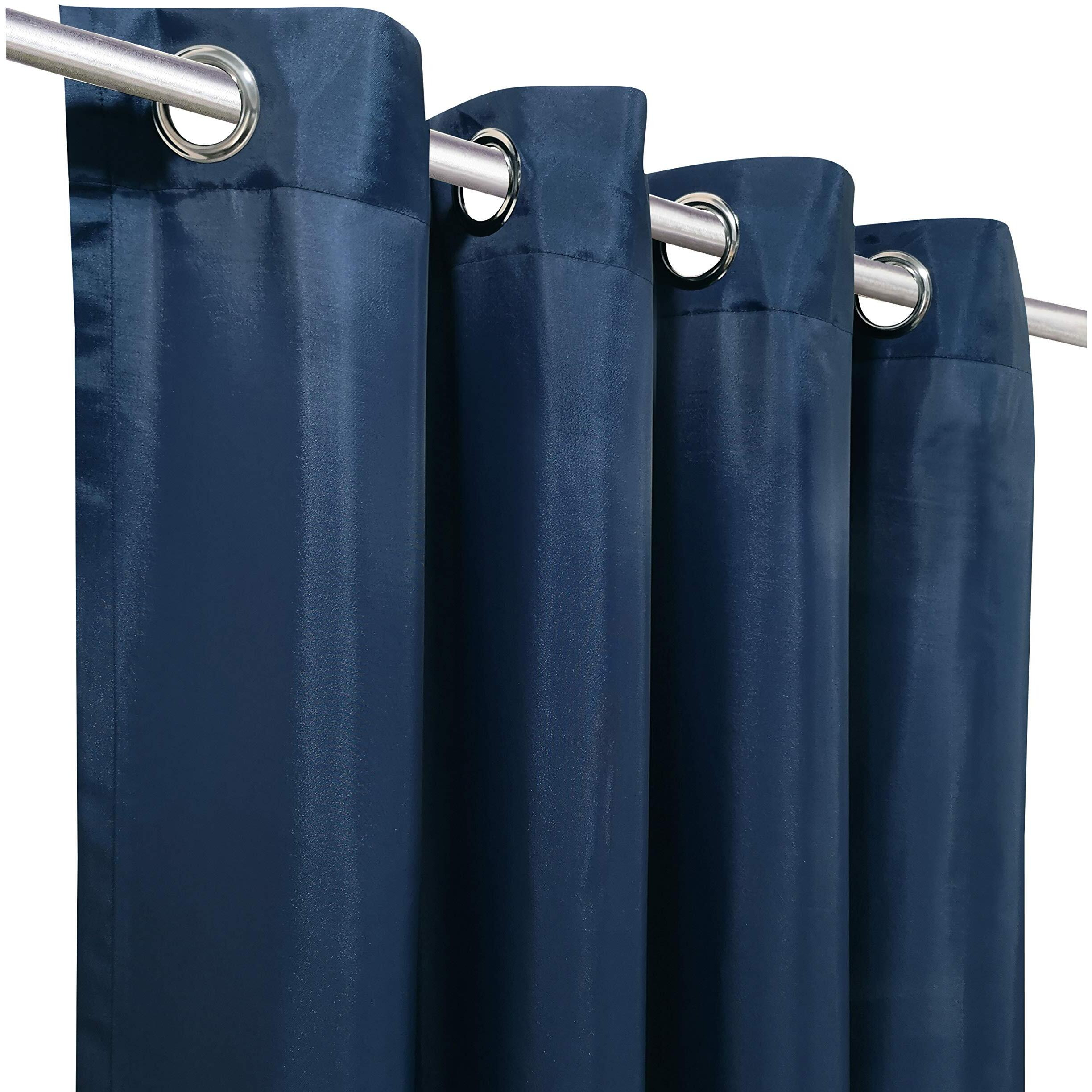 Seascapes Grommet Panel Pair each 50 x 84 in Indigo