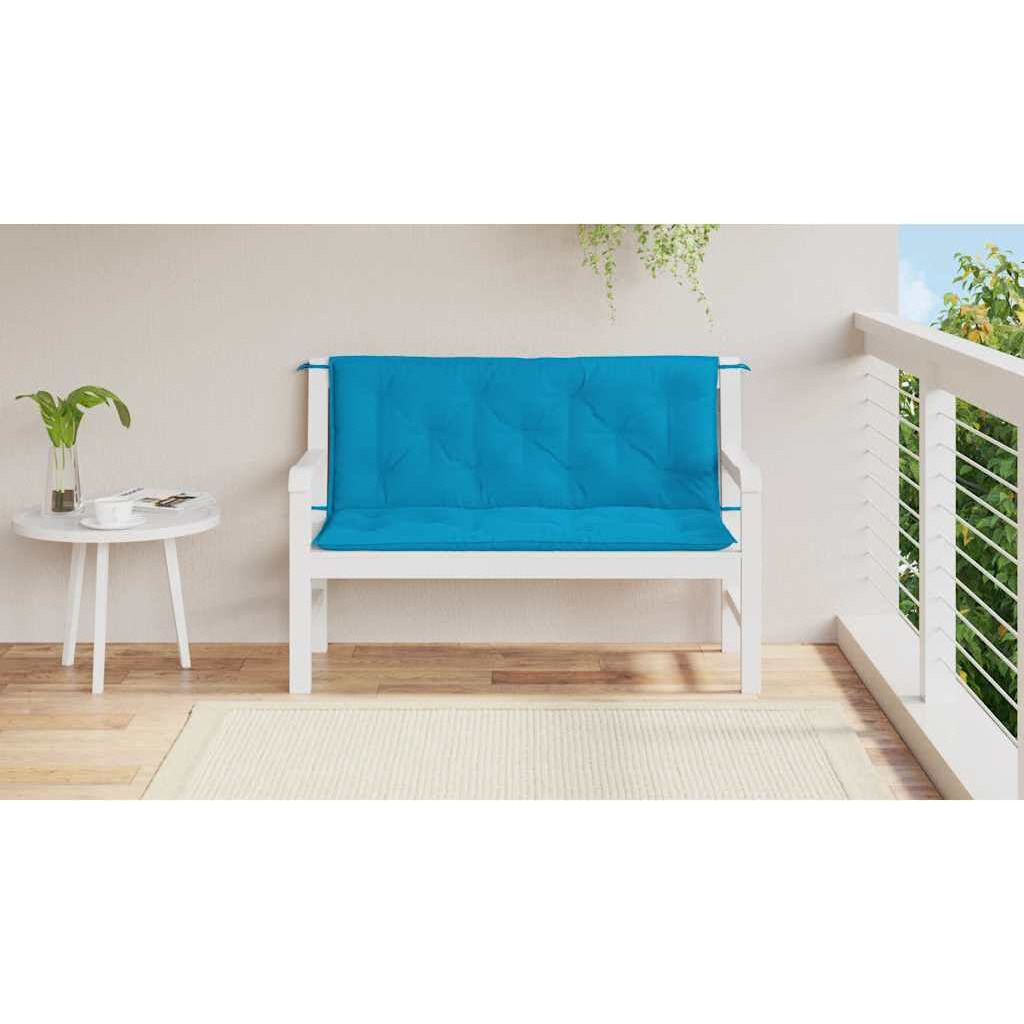 vidaXL Cushion for Swing Chair Light Blue 47.2" Fabric