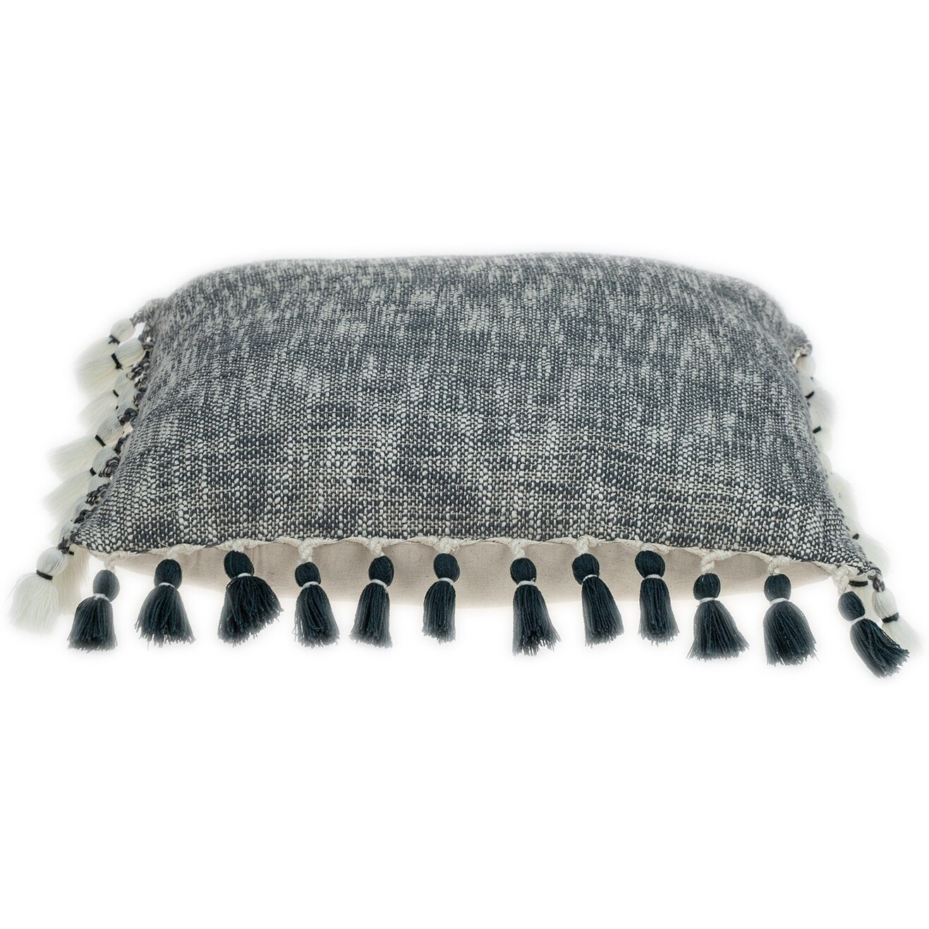 Slate Grey Throw Pillow
