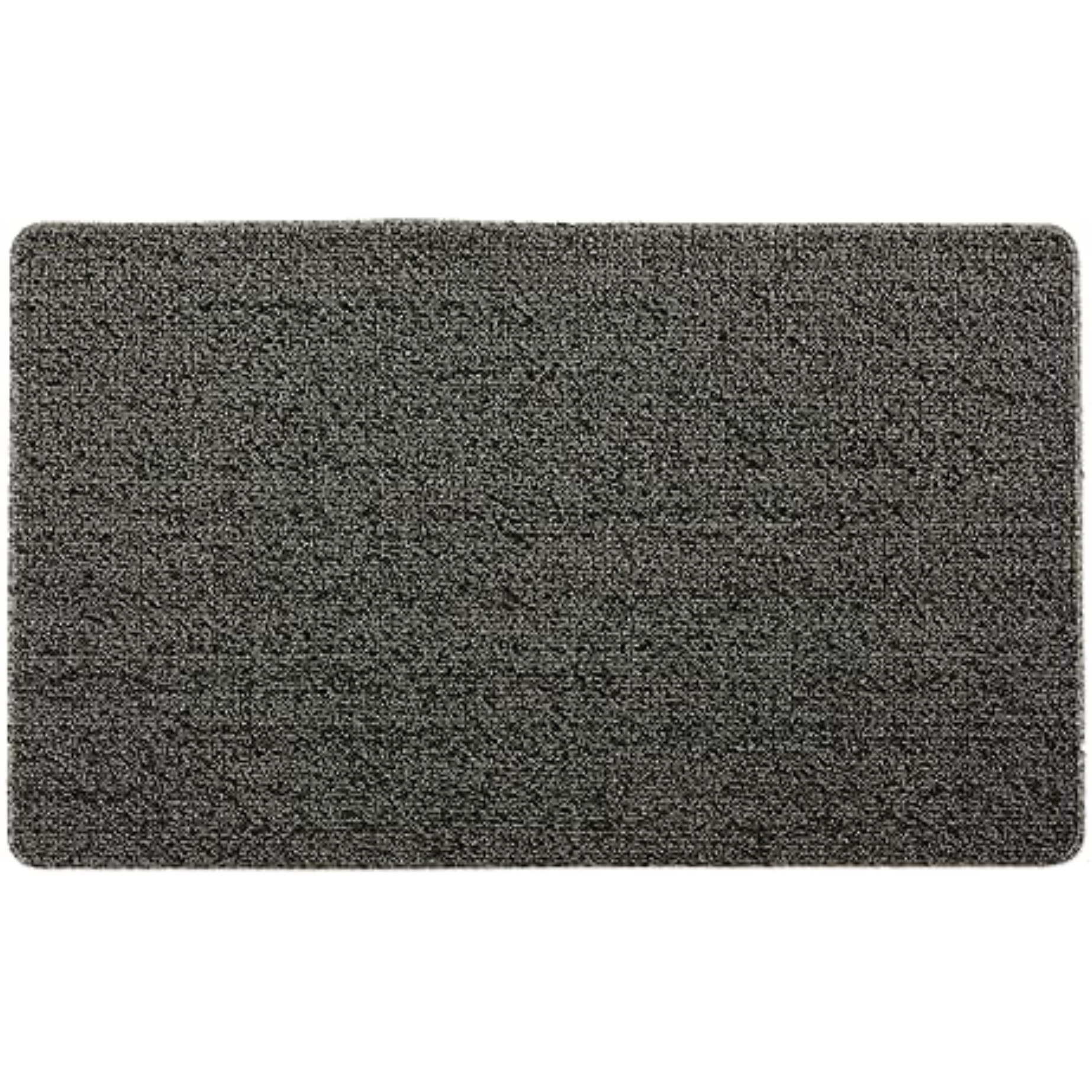 DII Heathered Black Tufted Loop Textilene Mat 17.75x29.5 inches