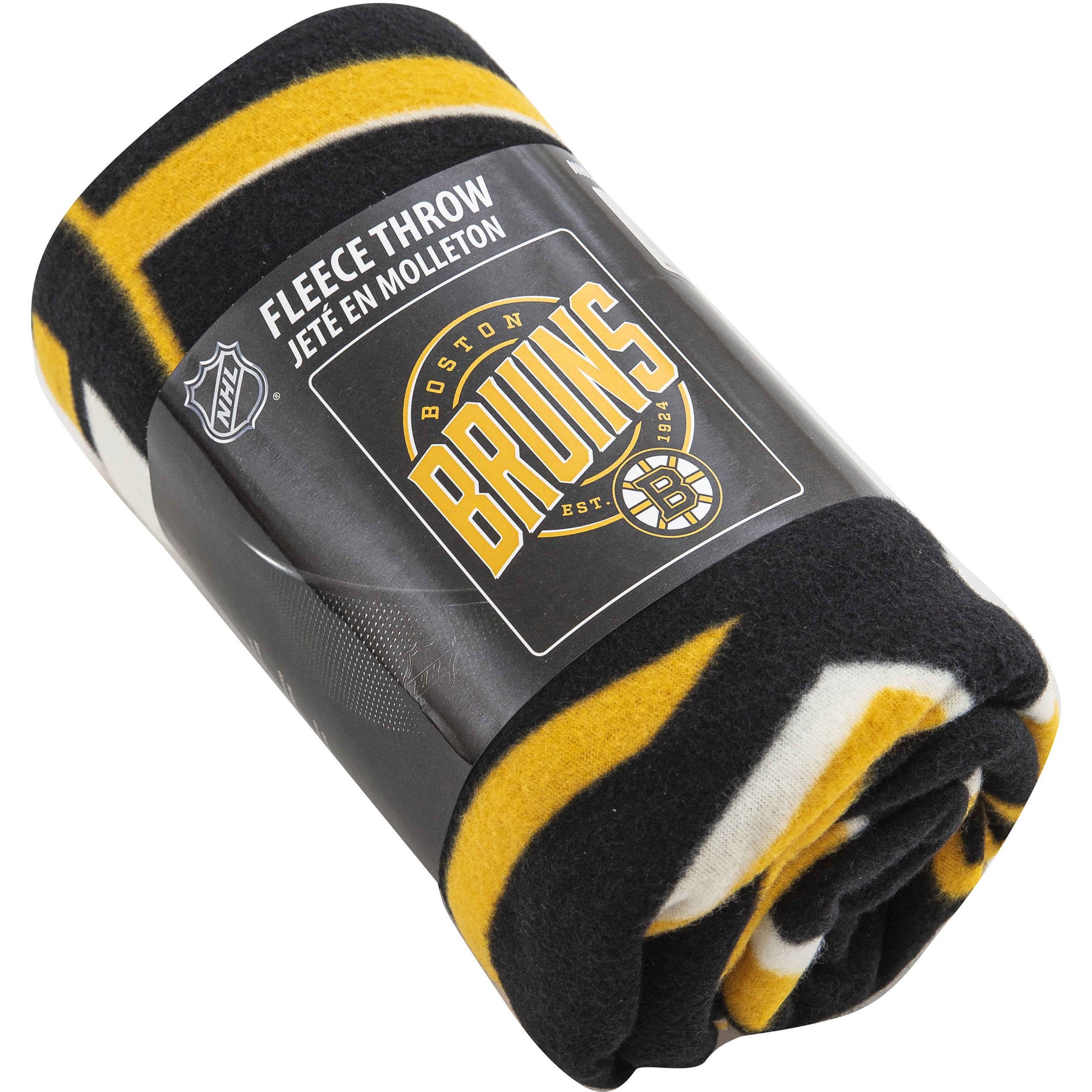 Bruins OFFIcIAL NHL campaign Fleece Throw Blanket 50 x 60(D0102H94TMY)