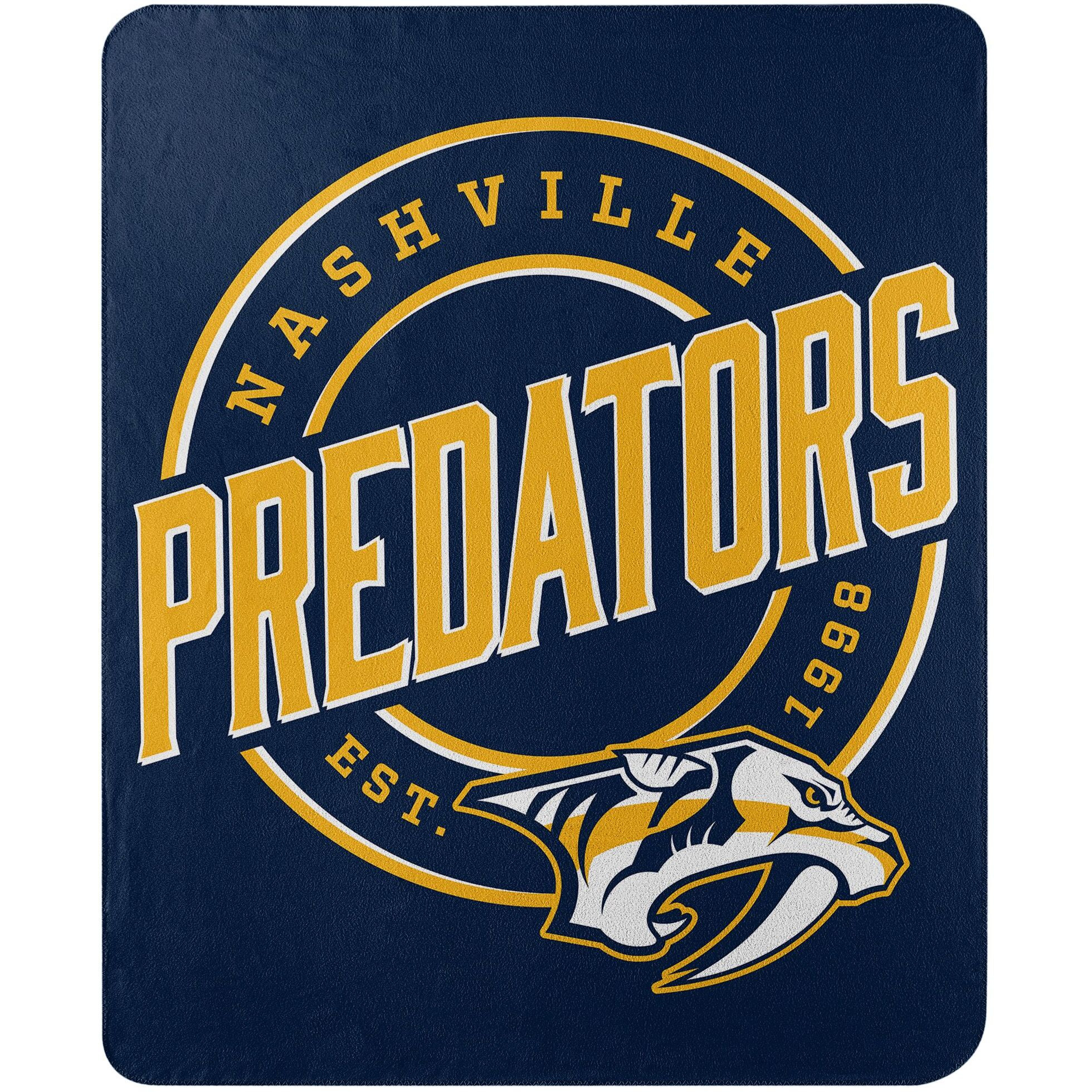 Predators OFFIcIAL NHL campaign Fleece Throw Blanket 50 x 60(D0102H94TMU)