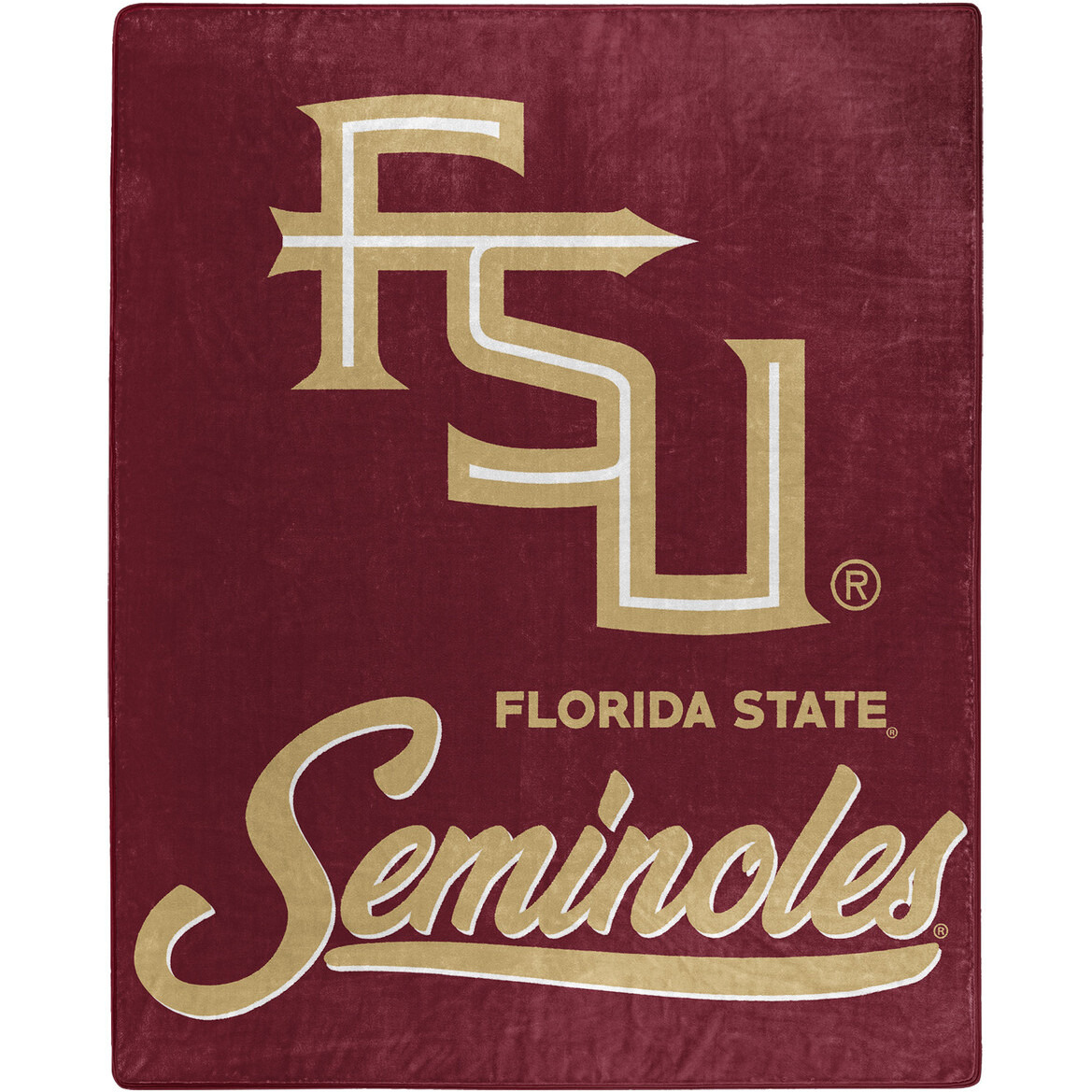 Florida State Seminoles Blanket 50x60 Raschel Signature Design