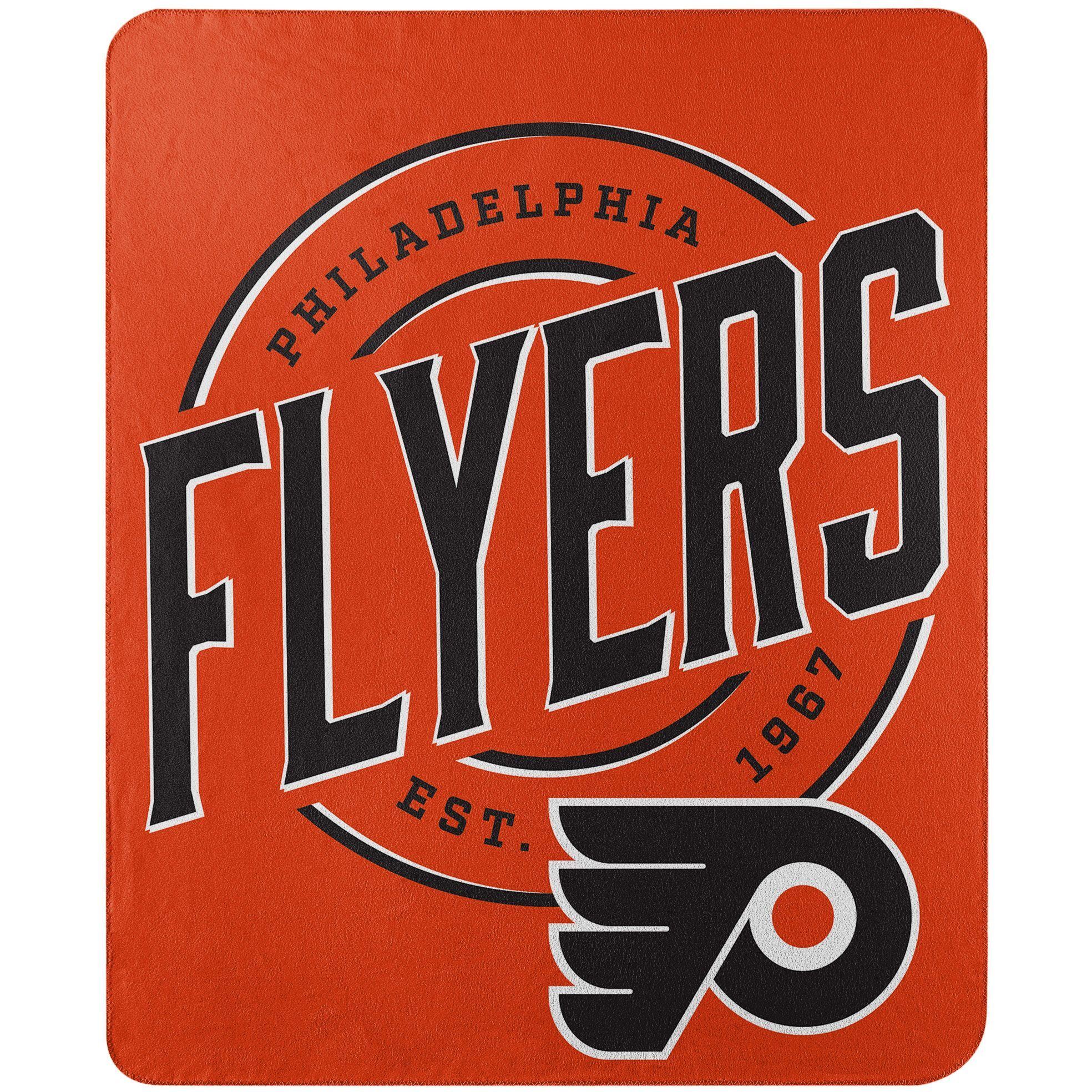 Flyers OFFIcIAL NHL campaign Fleece Throw Blanket 50 x 60(D0102H94TPY)