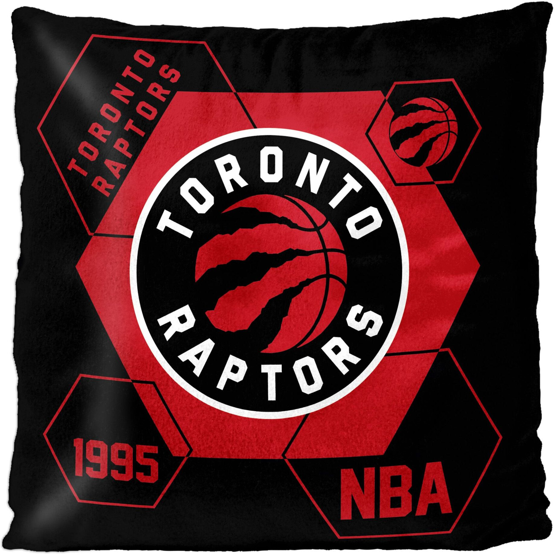 Raptors OFFIcIAL NBA connector Double Sided Velvet Pillow 16 x 16(D0102H94DQV)