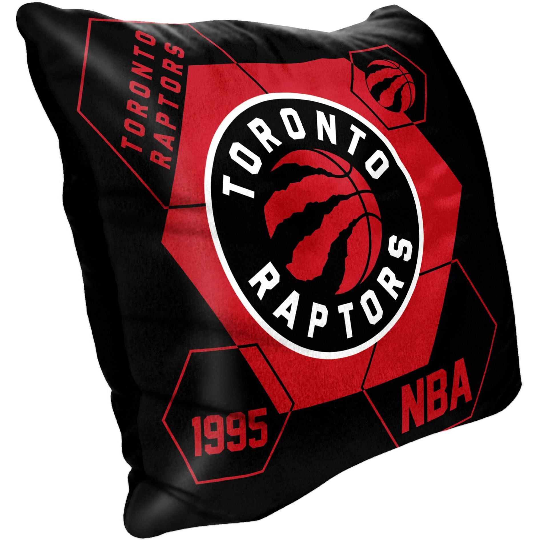 Raptors OFFIcIAL NBA connector Double Sided Velvet Pillow 16 x 16(D0102H94DQV)
