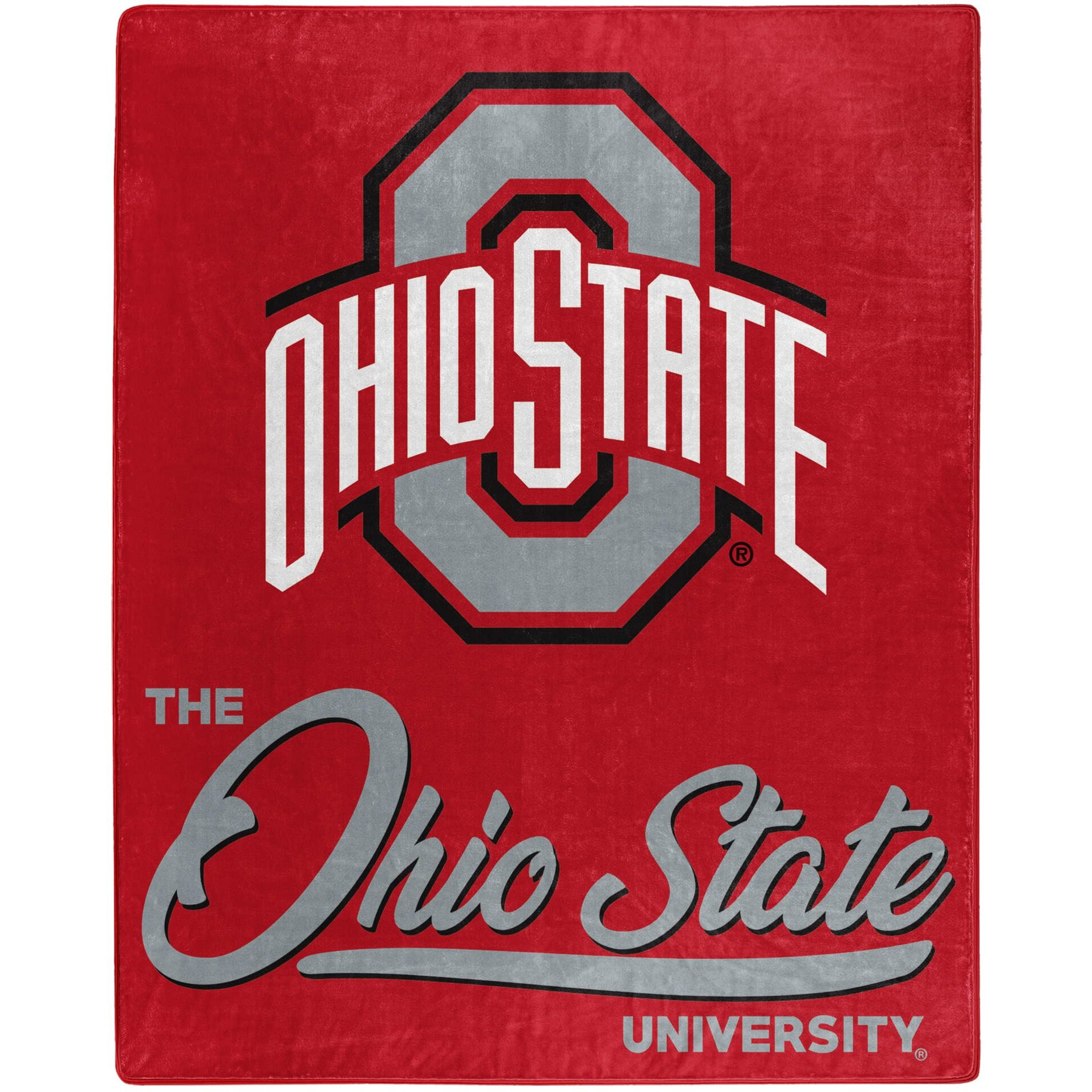 Ohio State OFFIcIAL NcAA Signature Raschel Throw Blanket(D0102HX6YBJ)