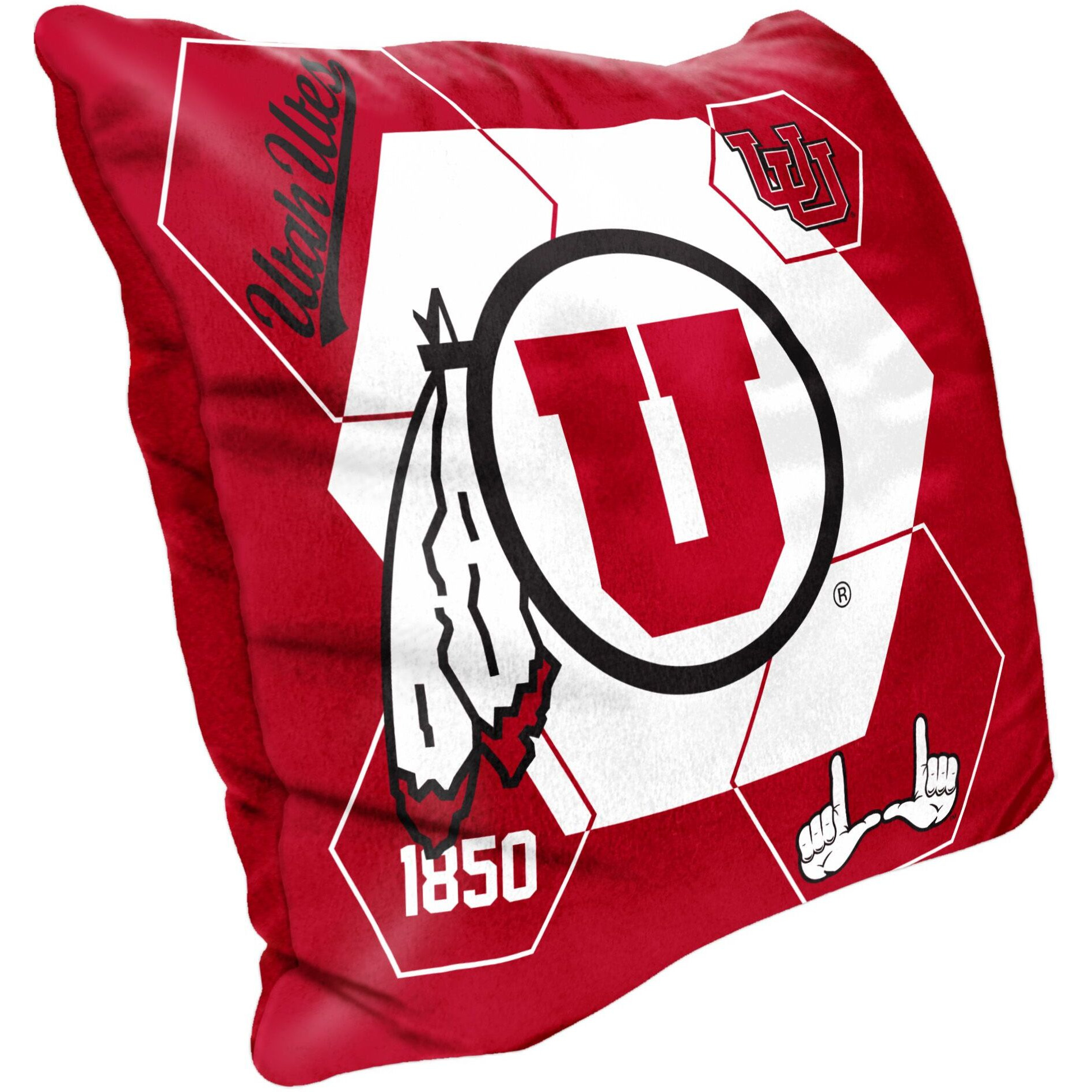 Utah OFFIcIAL NHL connector Double Sided Velvet Pillow 16 x 16(D0102HARZEA)