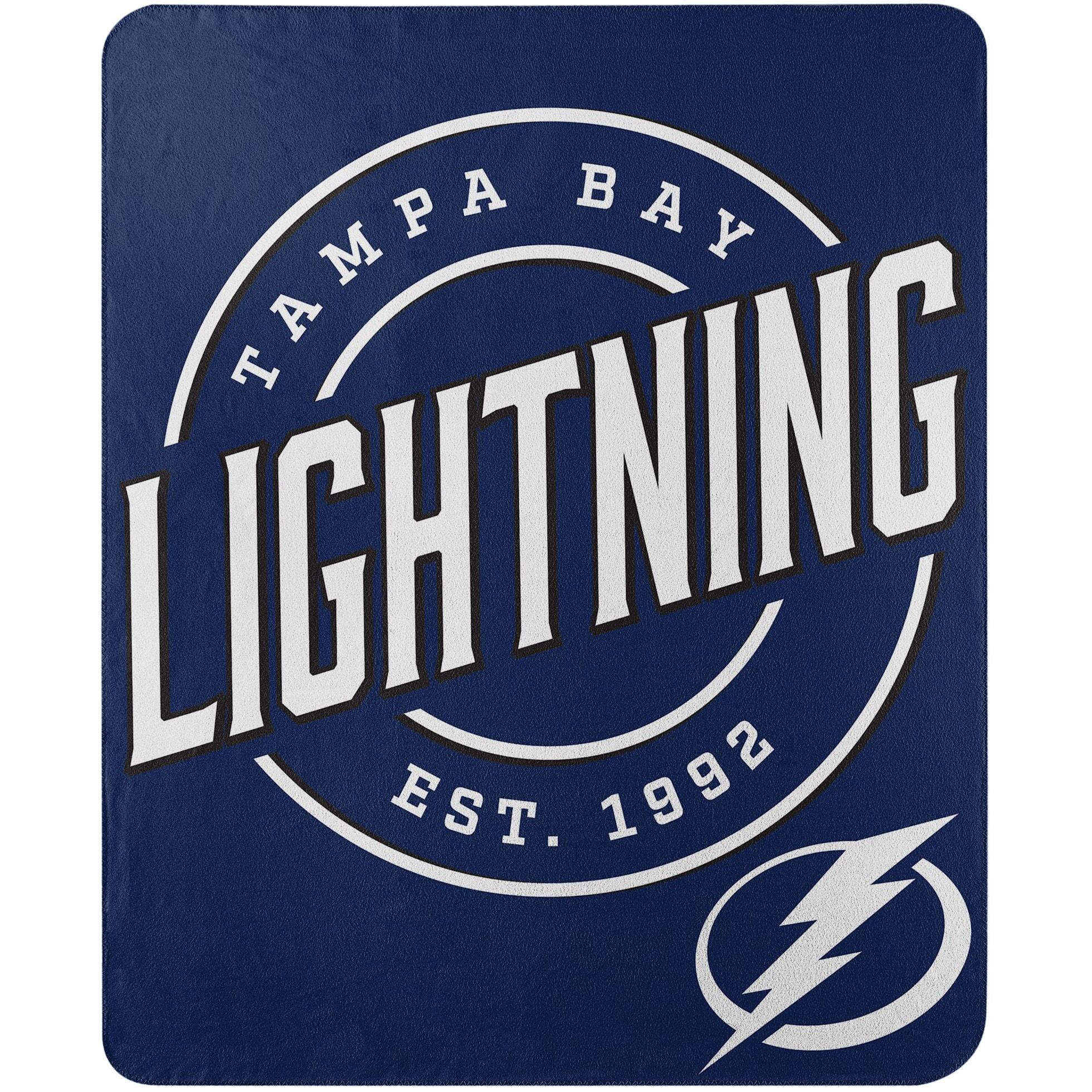 Lightning OFFIcIAL NHL campaign Fleece Throw Blanket 50 x 60(D0102H94T17)