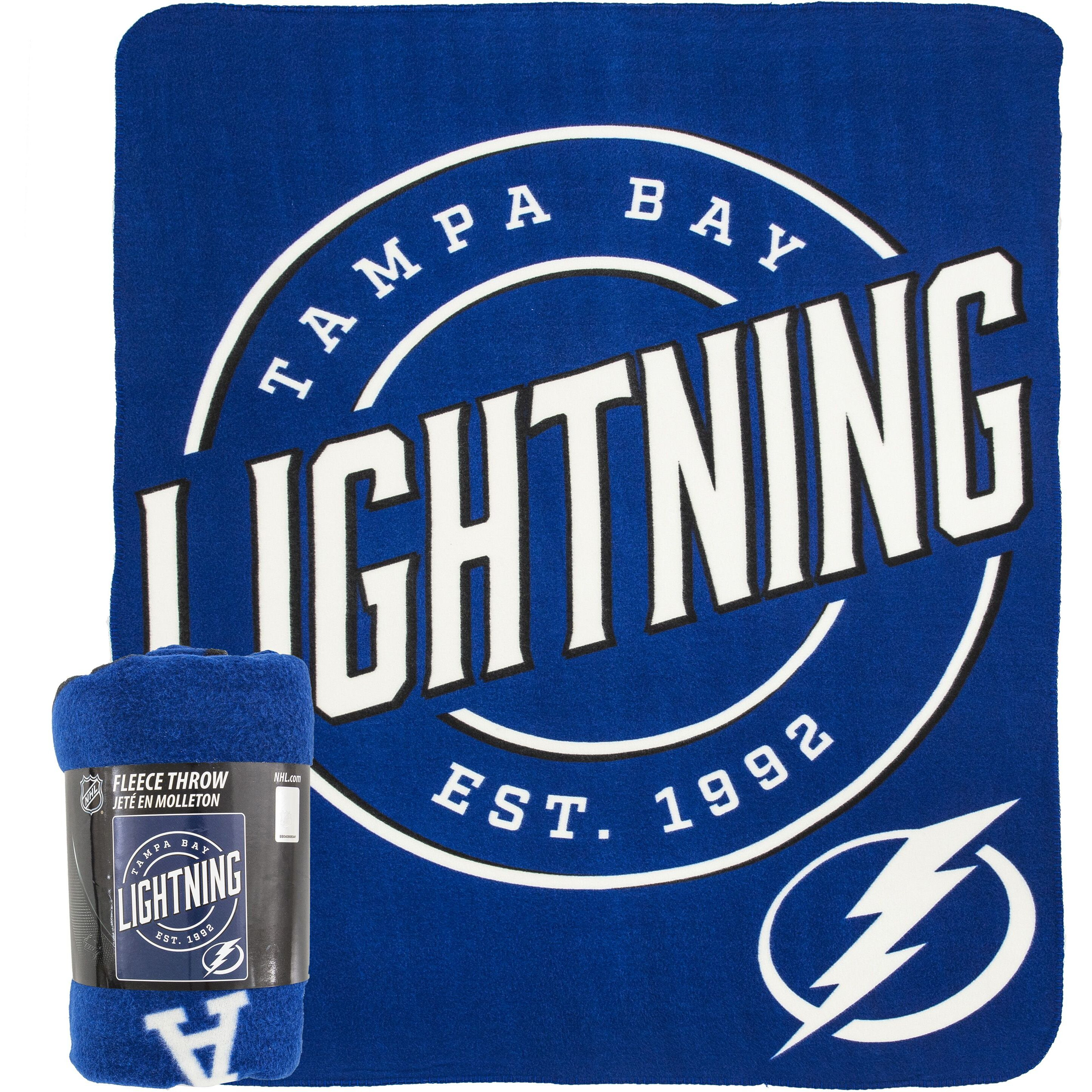 Lightning OFFIcIAL NHL campaign Fleece Throw Blanket 50 x 60(D0102H94T17)
