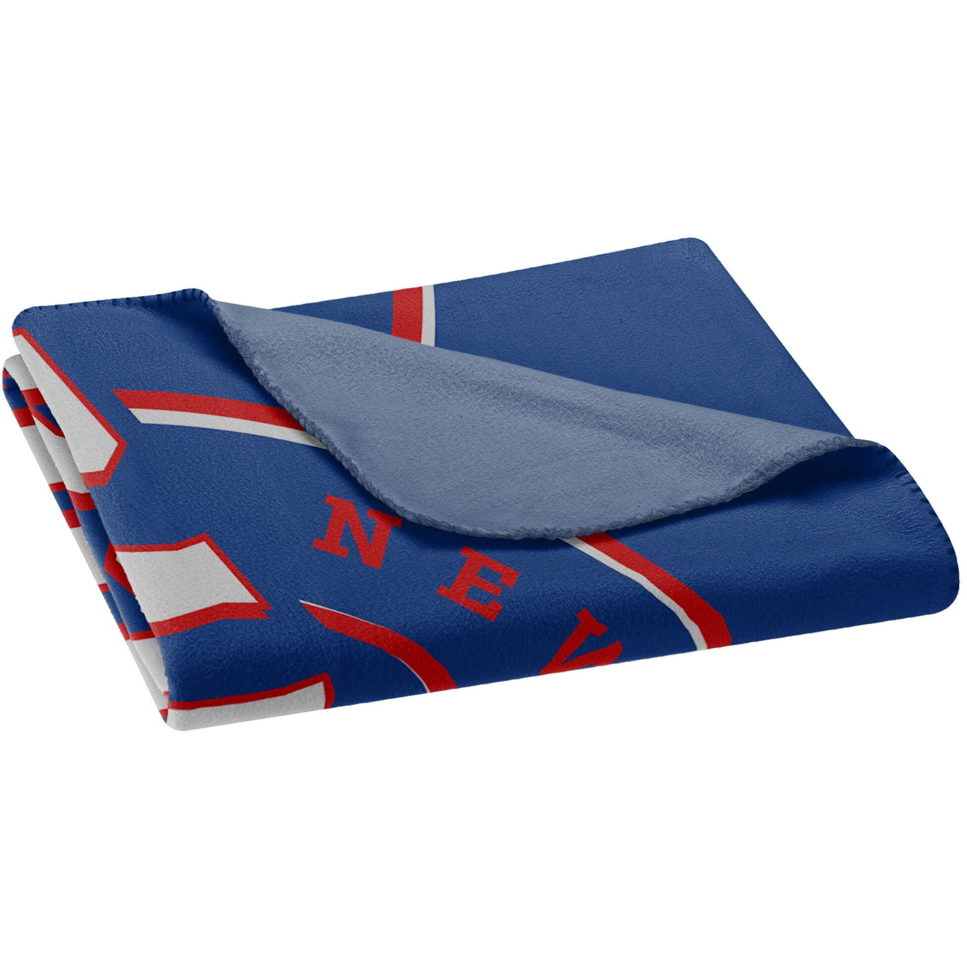 NY Rangers OFFIcIAL NHL campaign Fleece Throw Blanket 50 x 60(D0102H94T4Y)