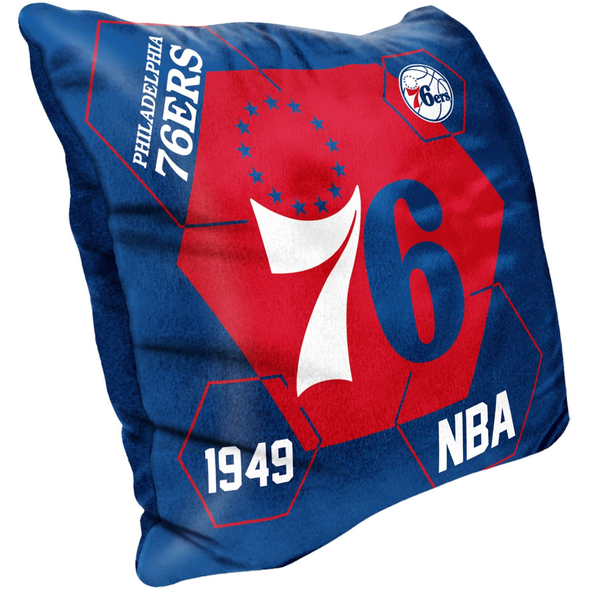 76ers OFFIcIAL NBA connector Double Sided Velvet Pillow 16 x 16(D0102H94DL7)