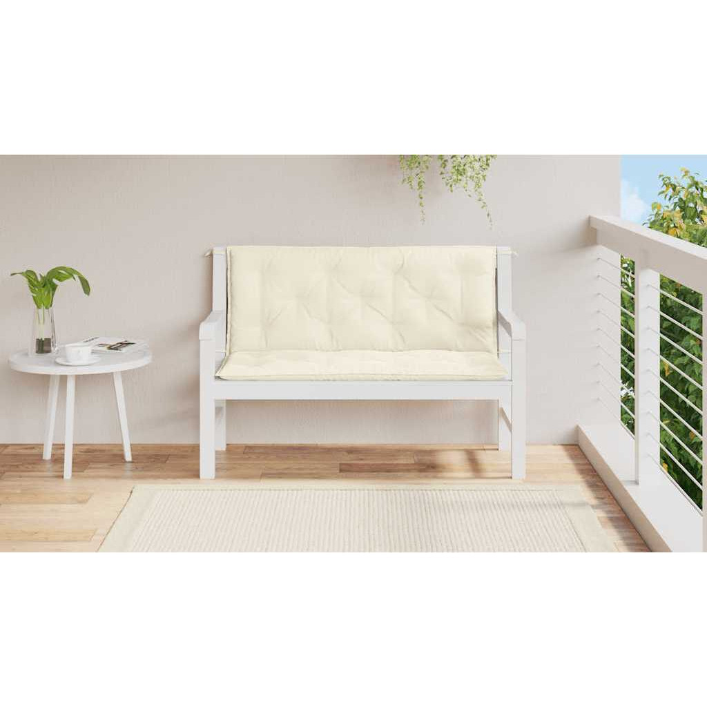 vidaXL Cushion for Swing Chair Cream White 47.2" Fabric