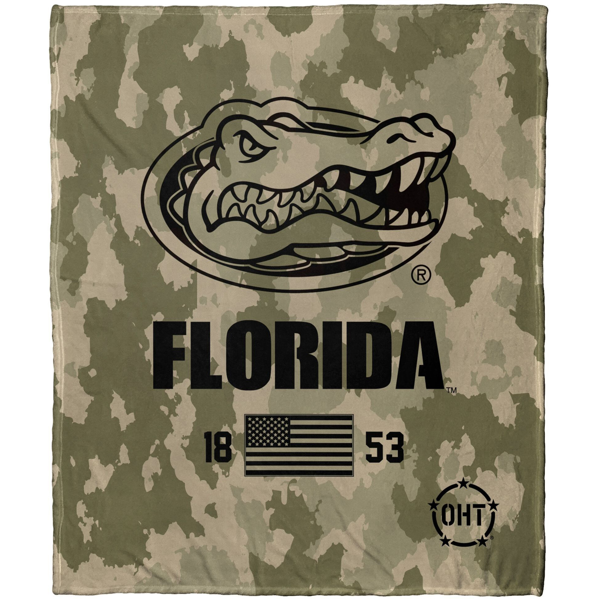 Florida OFFIcIAL NcAA OHT Special Ops Silk Touch Throw Blanket 50 x 60(D0102H94IUV)