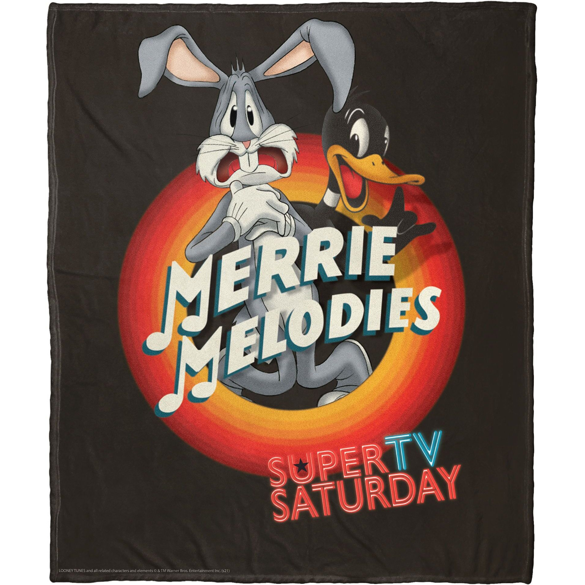 Looney Tunes, Merrie Melodies Aggretsuko Comics Silk Touch Throw Blanket, 50" x 60"(D0102HARYKV.)