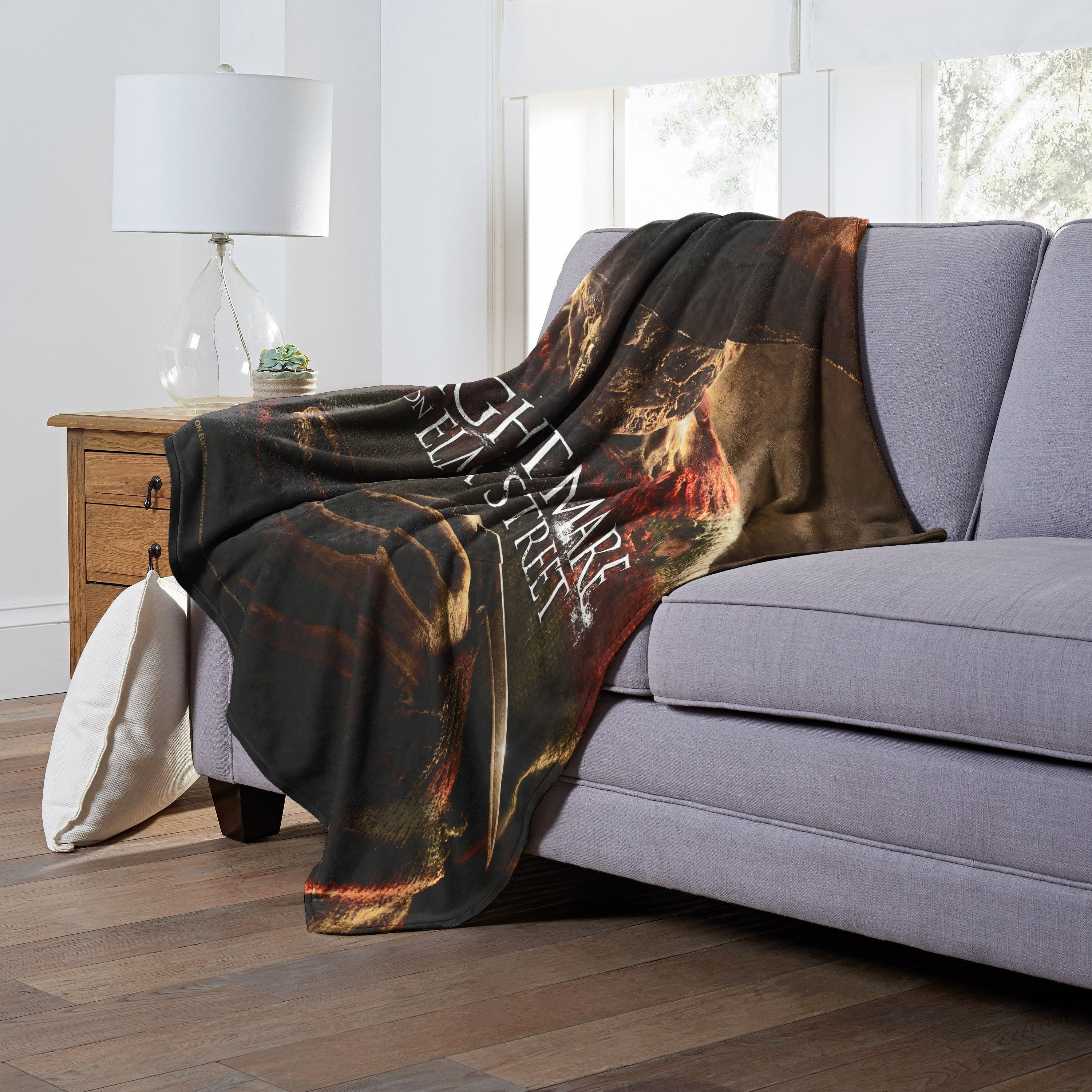 Nightmare on Elm Street Poster Aggretsuko comics Silk Touch Throw Blanket 50 x 60(D0102HARD47)
