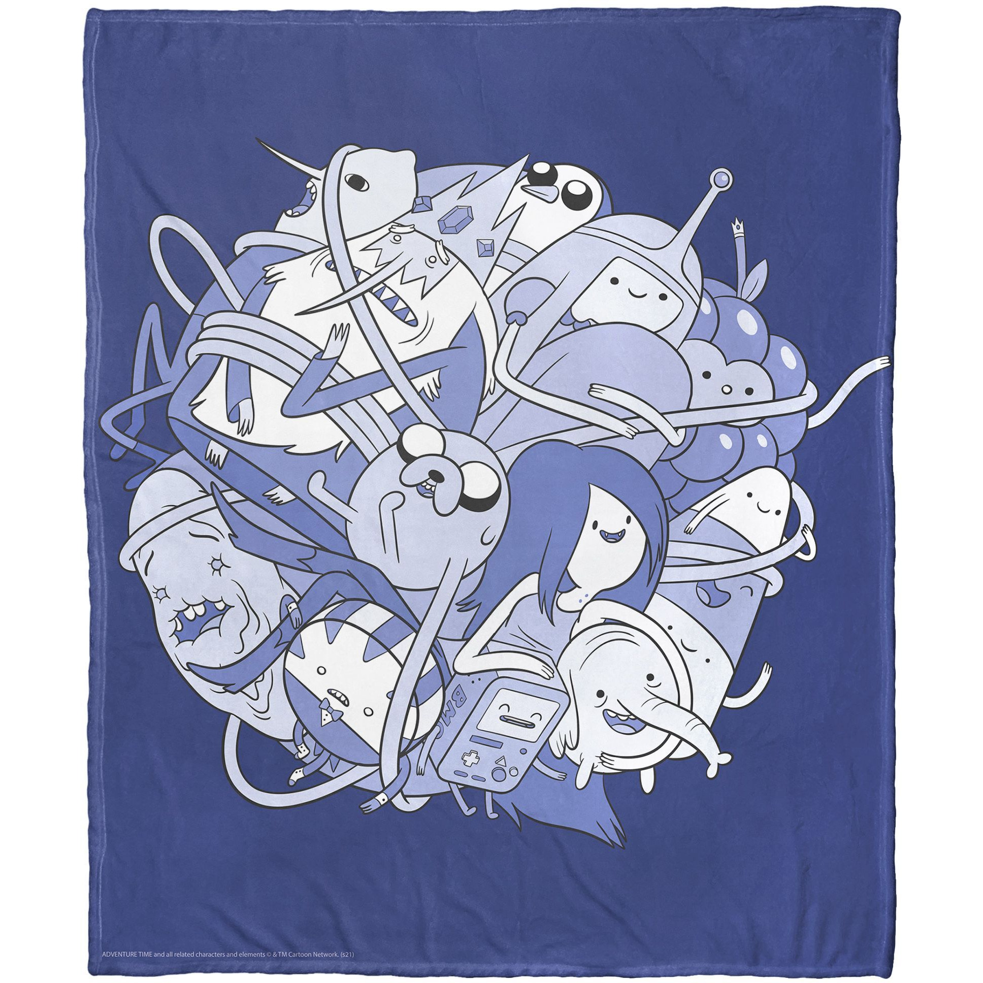 Adventure Time, Ball Of Fun Aggretsuko Comics Silk Touch Throw Blanket, 50" x 60"(D0102HAR6I7.)