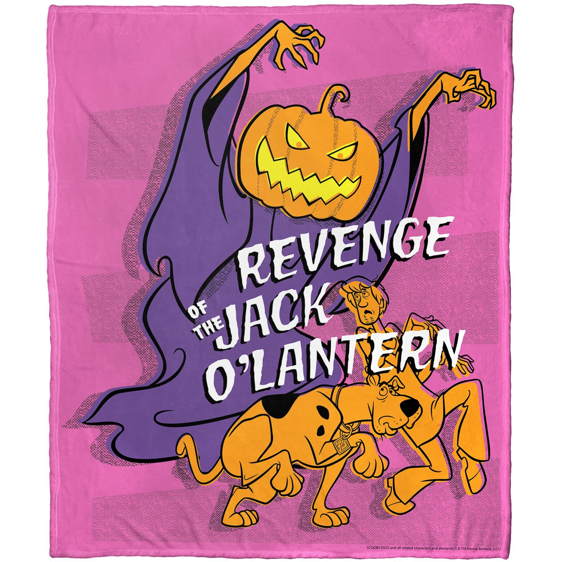 Scooby Doo, Revenge of Jack Aggretsuko Comics Silk Touch Throw Blanket, 50" x 60"(D0102HARD6V.)
