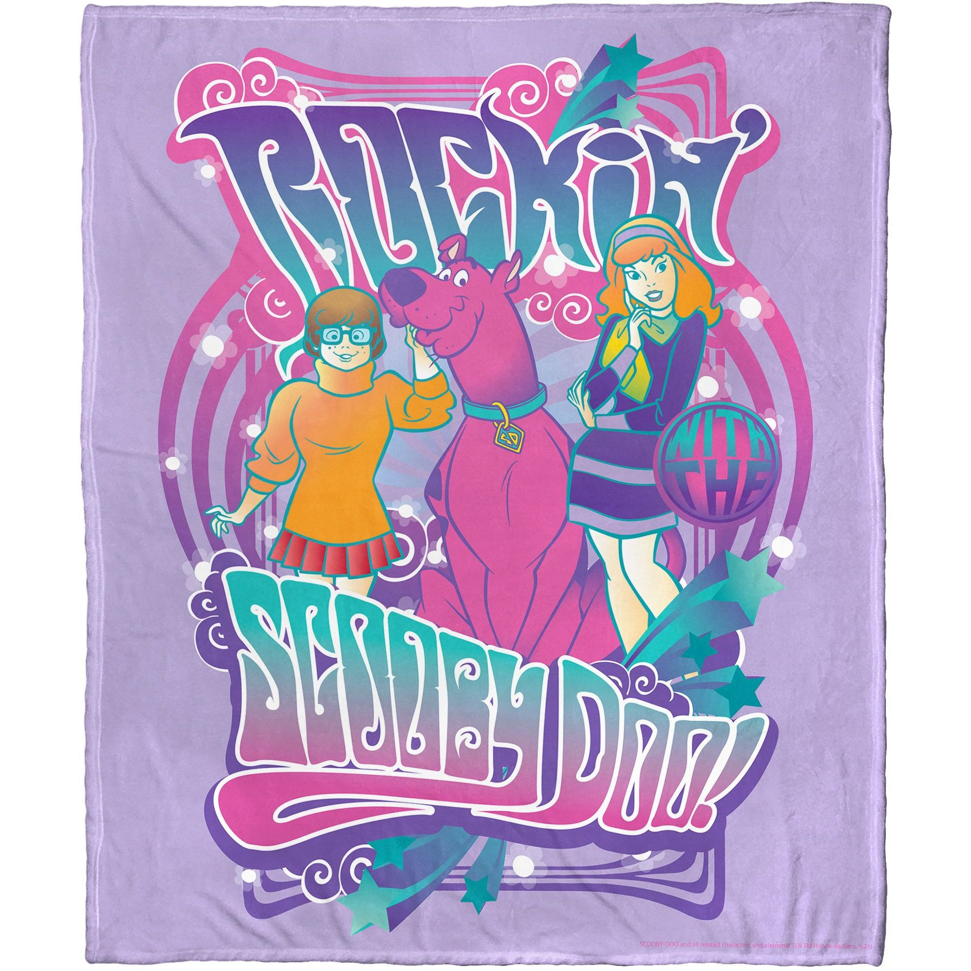 Scooby Doo, Rockin' Aggretsuko Comics Silk Touch Throw Blanket, 50" x 60"(D0102HARD6W.)