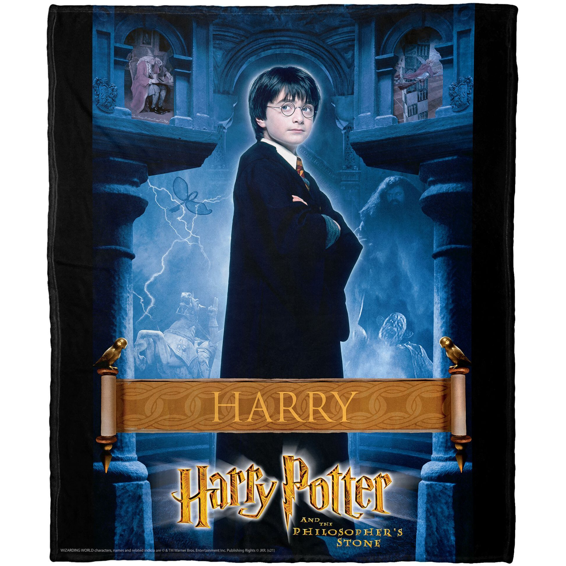 Harry Potter Aggretsuko comics Silk Touch Throw Blanket 50 x 60(D0102HARYBg)