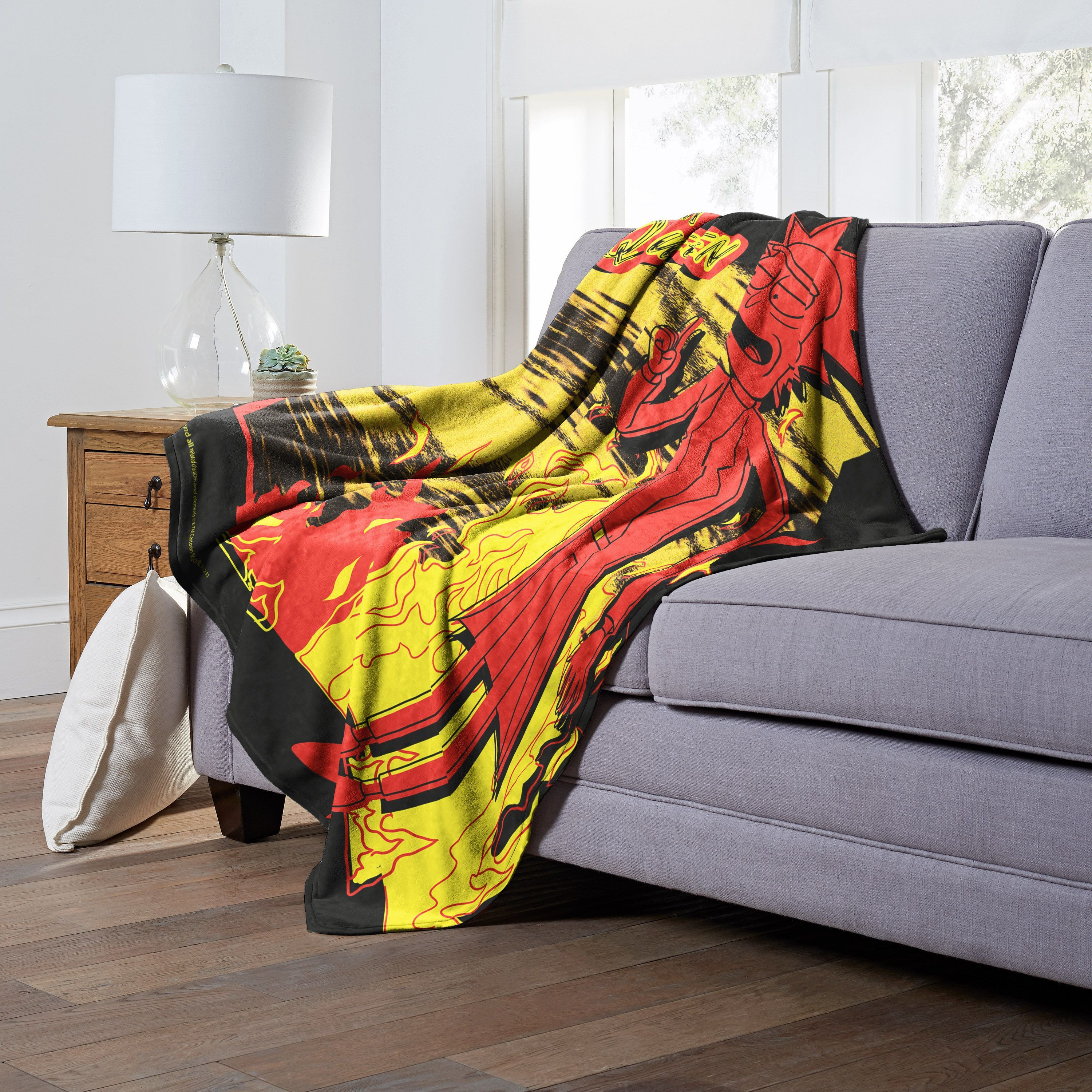 Rick & Morty, Slay Queen Aggretsuko Comics Silk Touch Throw Blanket, 50" x 60"(D0102HARD5A.)