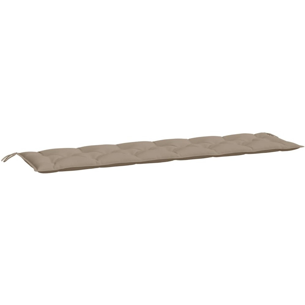 vidaXL Garden Bench Cushion Taupe 78.7&quotx19.7&quotx2.8" Fabric