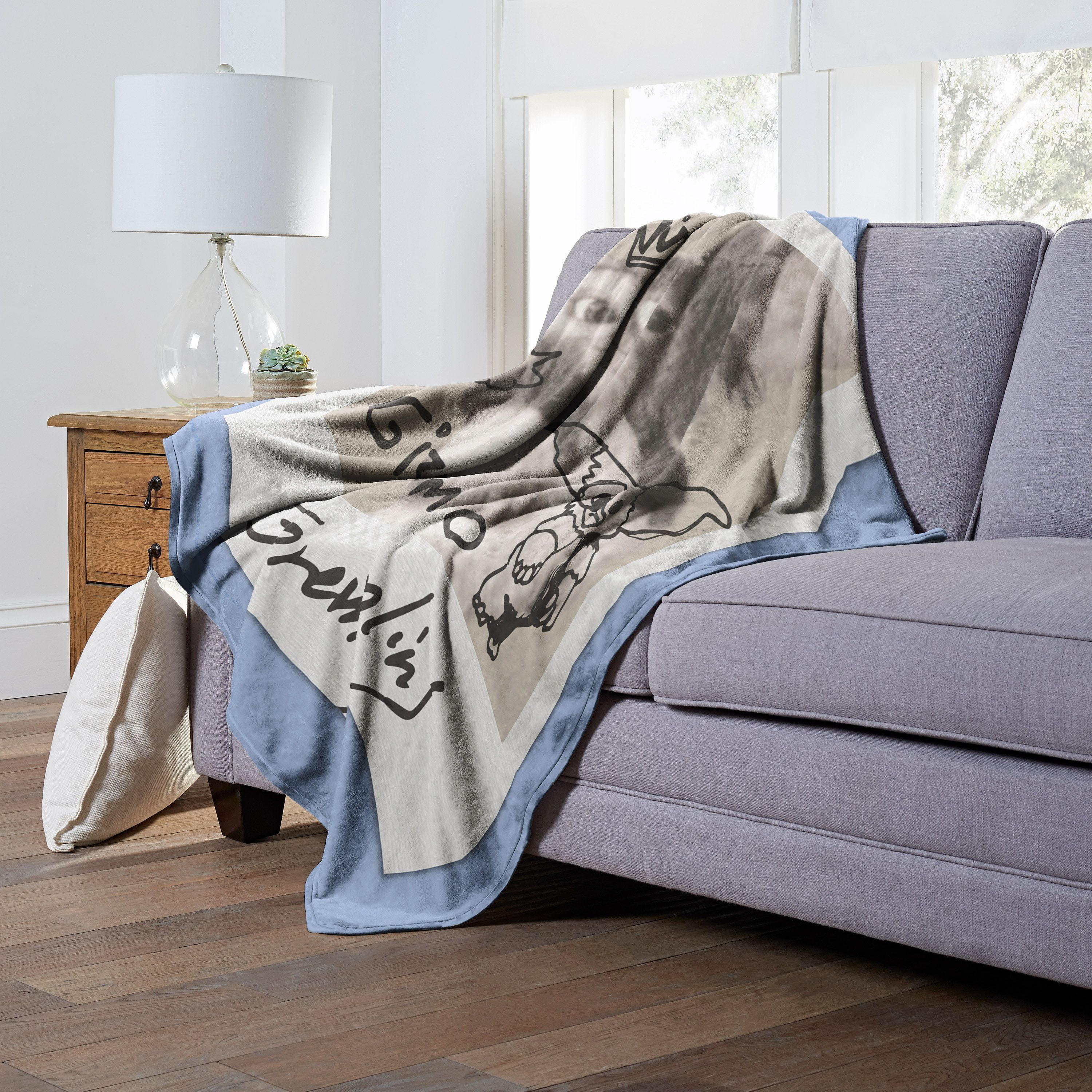Gremlins, Signed By Gizmo Aggretsuko Comics Silk Touch Throw Blanket, 50" x 60"(D0102HARYB7.)