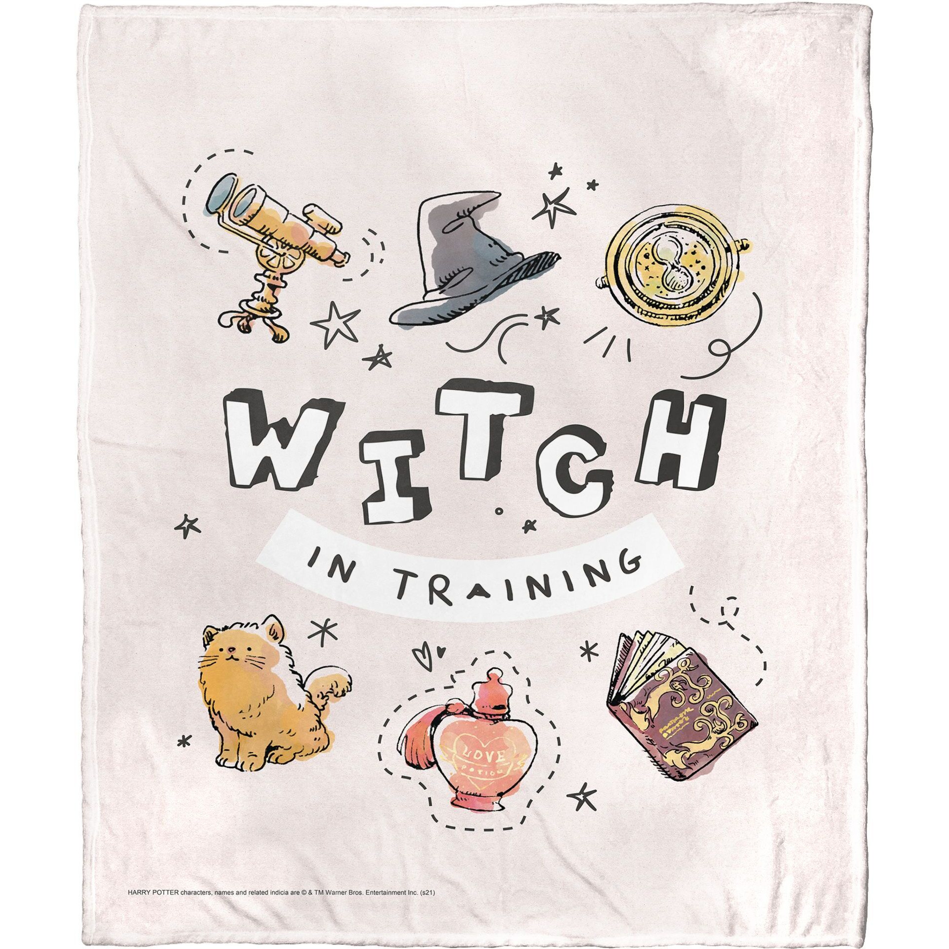 Harry Potter Witch in Training Aggretsuko comics Silk Touch Throw Blanket 50 x 60(D0102HARYD7)