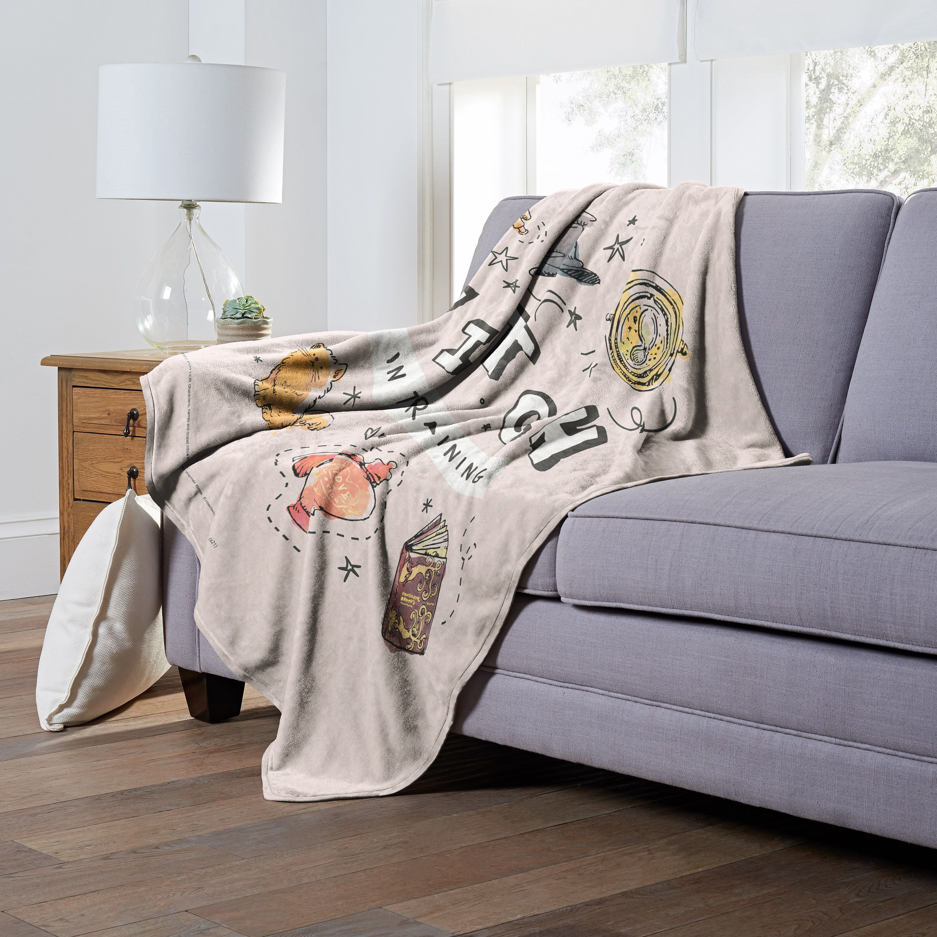 Harry Potter Witch in Training Aggretsuko comics Silk Touch Throw Blanket 50 x 60(D0102HARYD7)