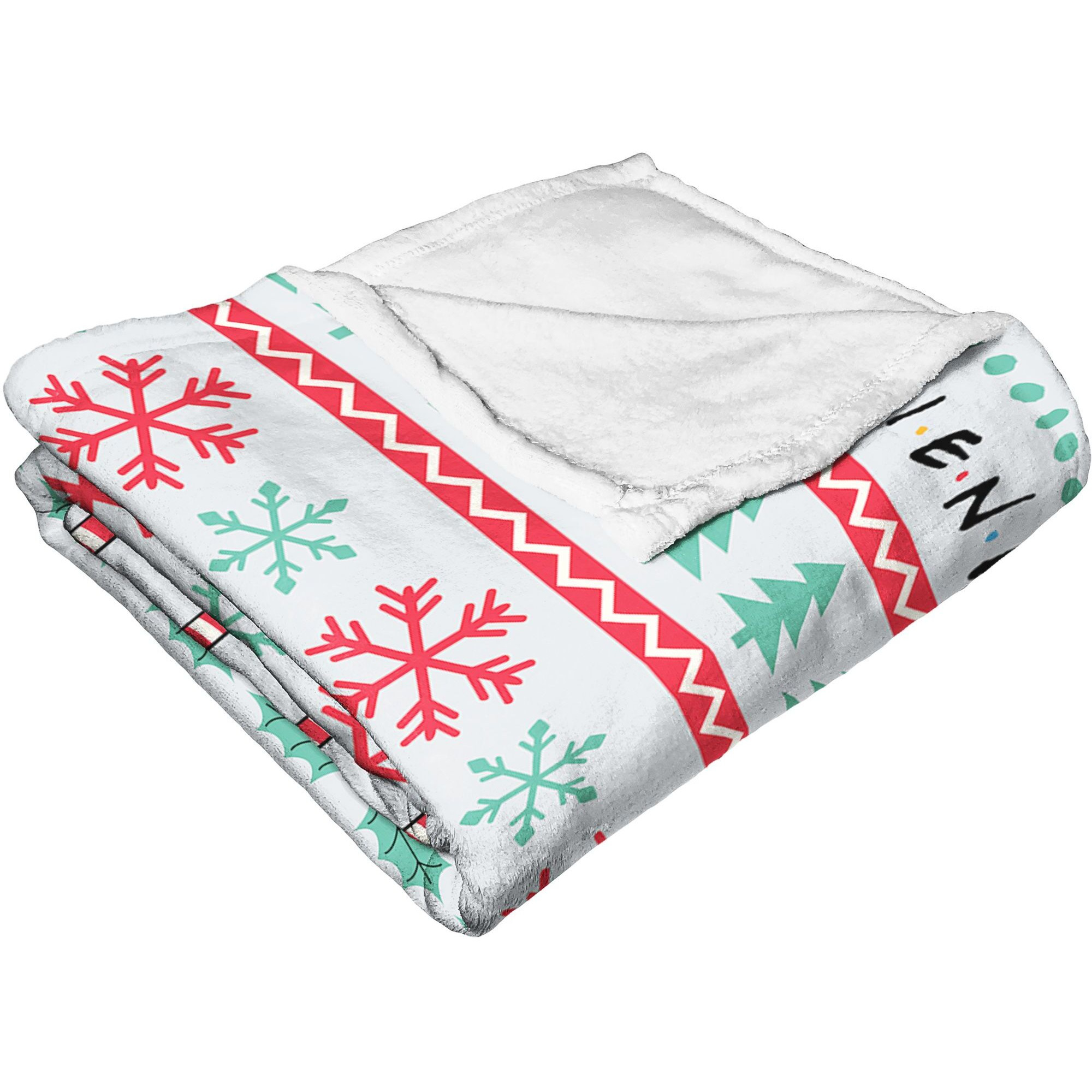 WB  Friends, candy cane coffee, Silk Touch Throw Blanket, 50x60(D0102H212c7)