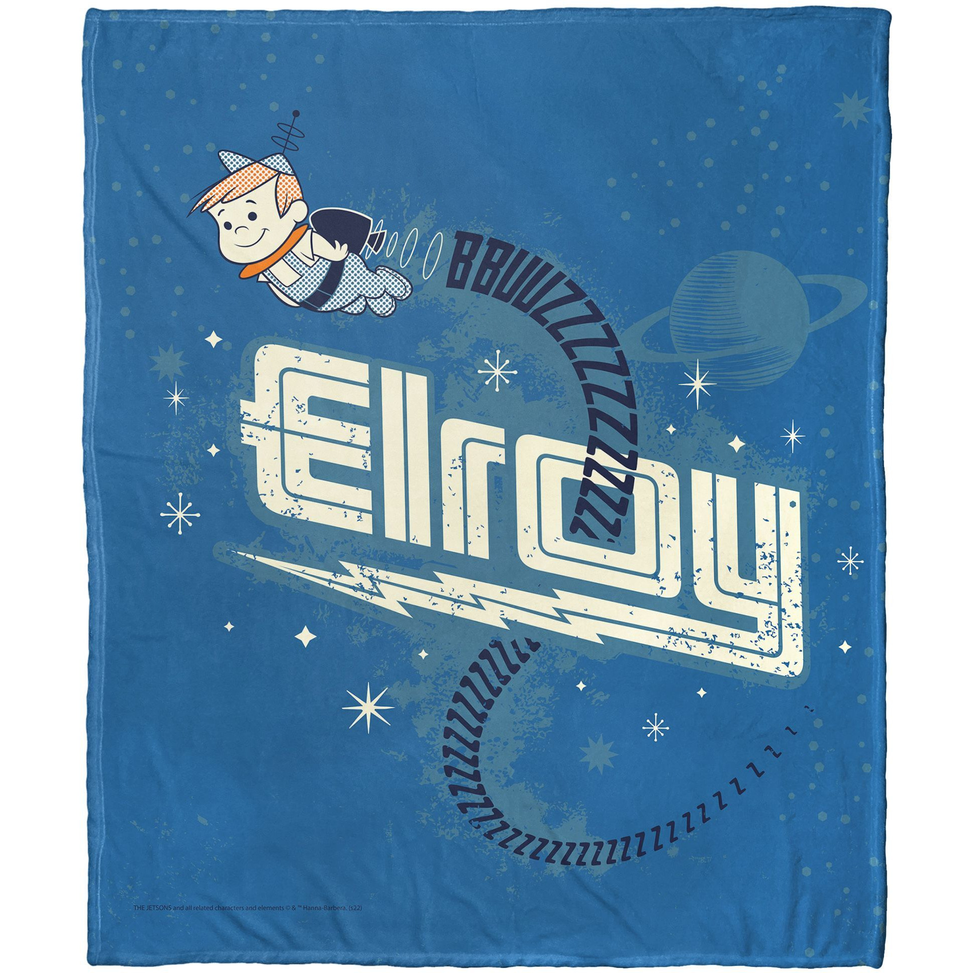 The Jetsons, His Boy Elroy Aggretsuko Comics Silk Touch Throw Blanket, 50" x 60"(D0102HARYDU.)