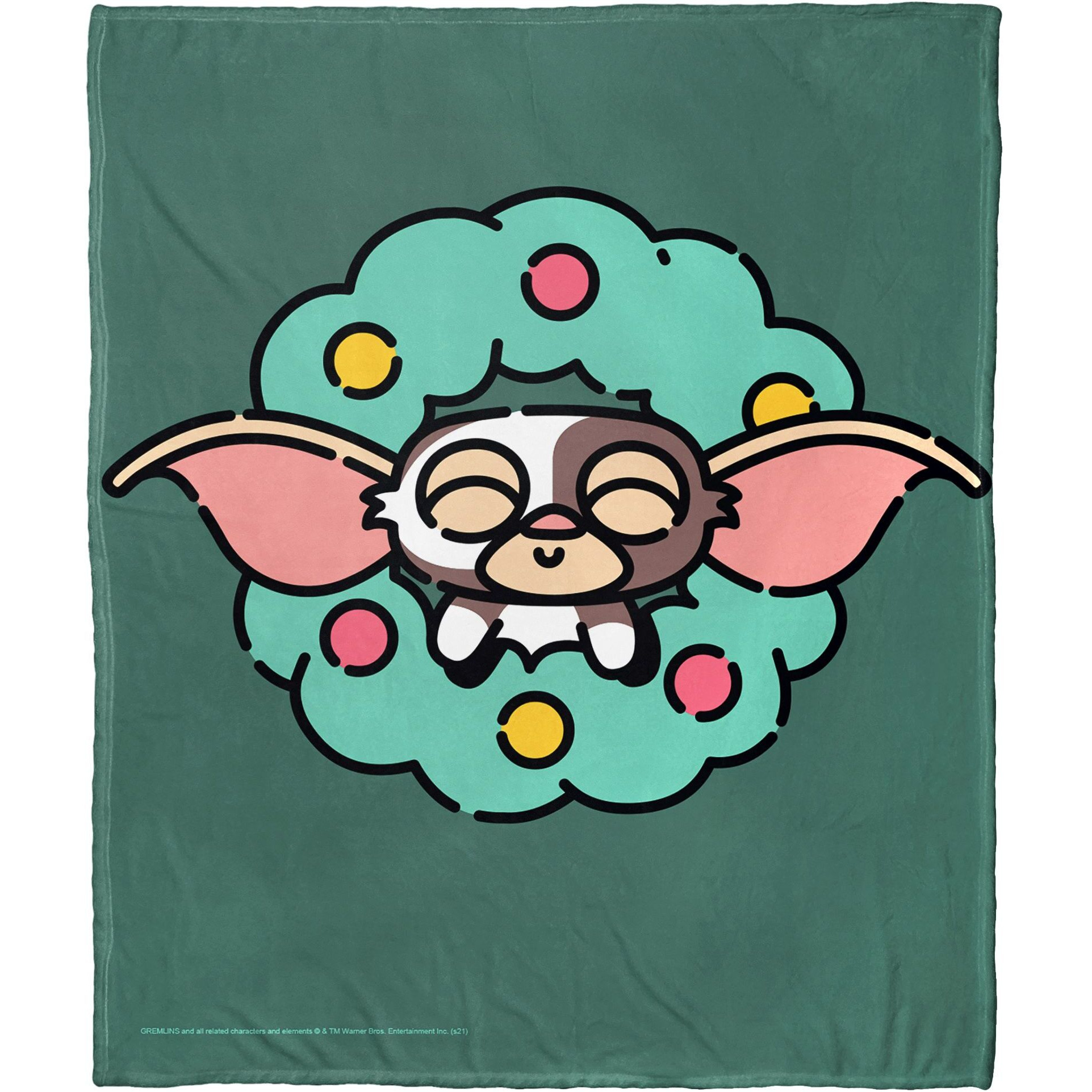 Gremlins, Festive Gizmo Aggretsuko Comics Silk Touch Throw Blanket, 50" x 60"(D0102HARYVY.)