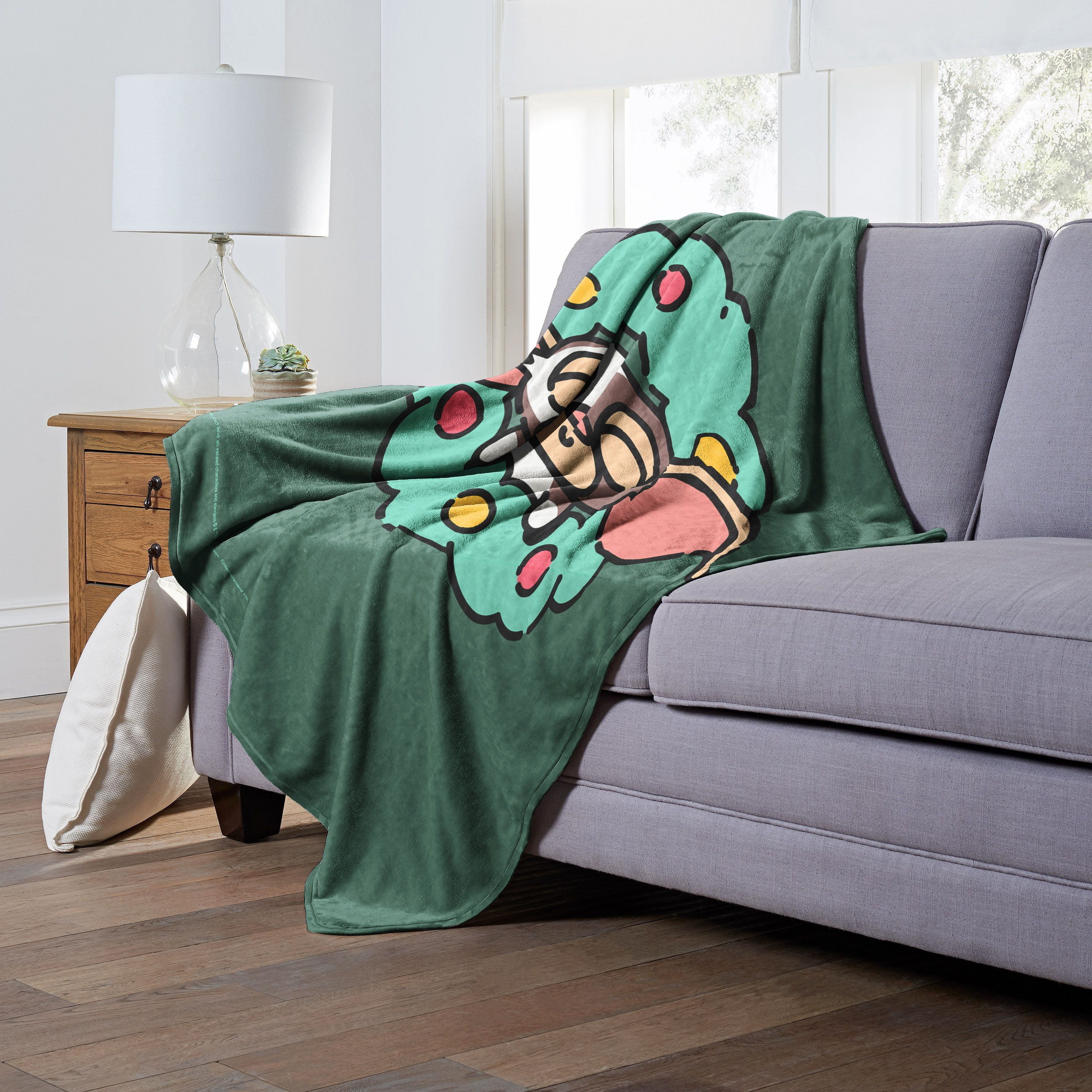 Gremlins, Festive Gizmo Aggretsuko Comics Silk Touch Throw Blanket, 50" x 60"(D0102HARYVY.)