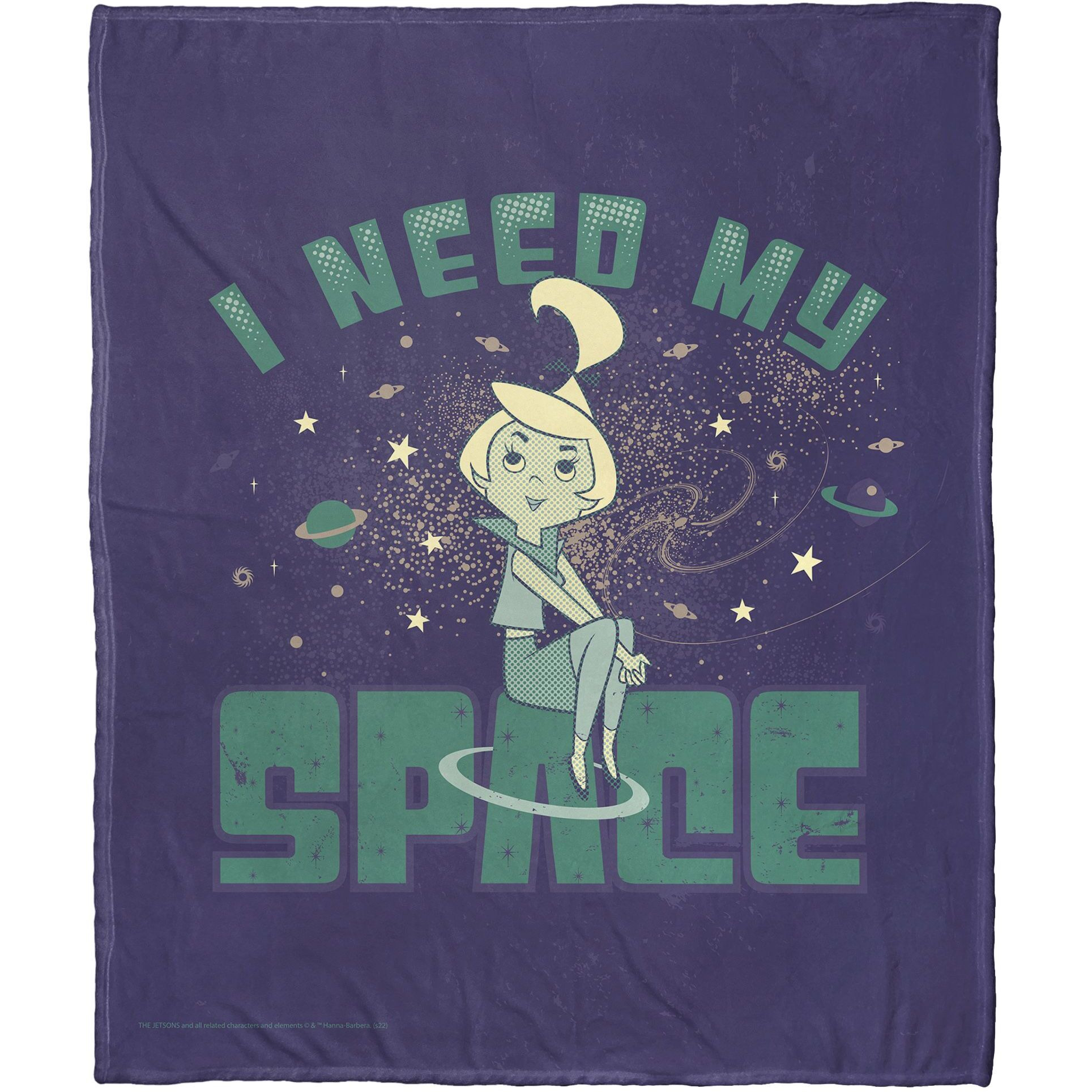 The Jetsons, I Need My Space Aggretsuko Comics Silk Touch Throw Blanket, 50" x 60"(D0102HARYMA.)