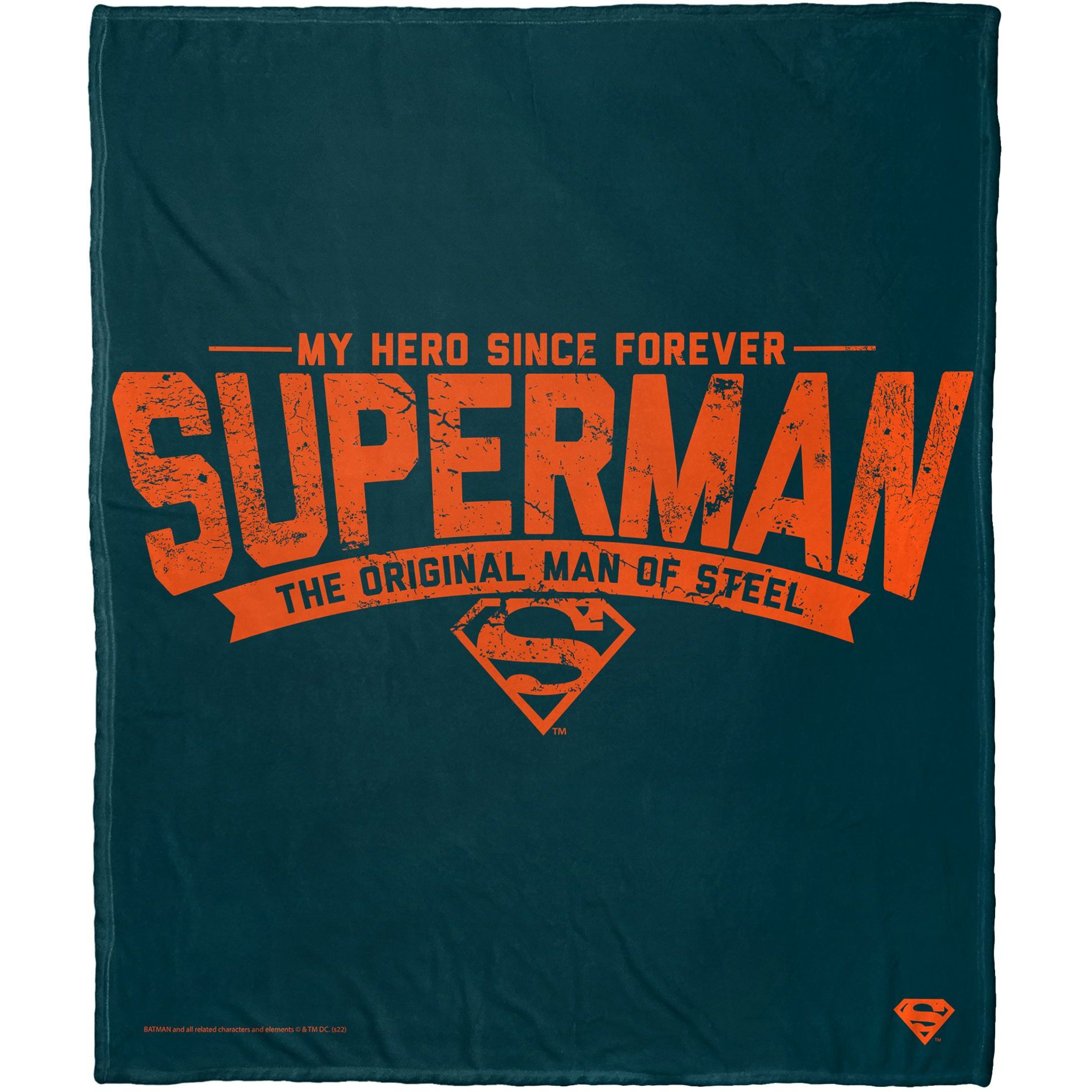 Superman, Dad of Steel Aggretsuko Comics Silk Touch Throw Blanket, 50" x 60"(D0102HARDDV.)
