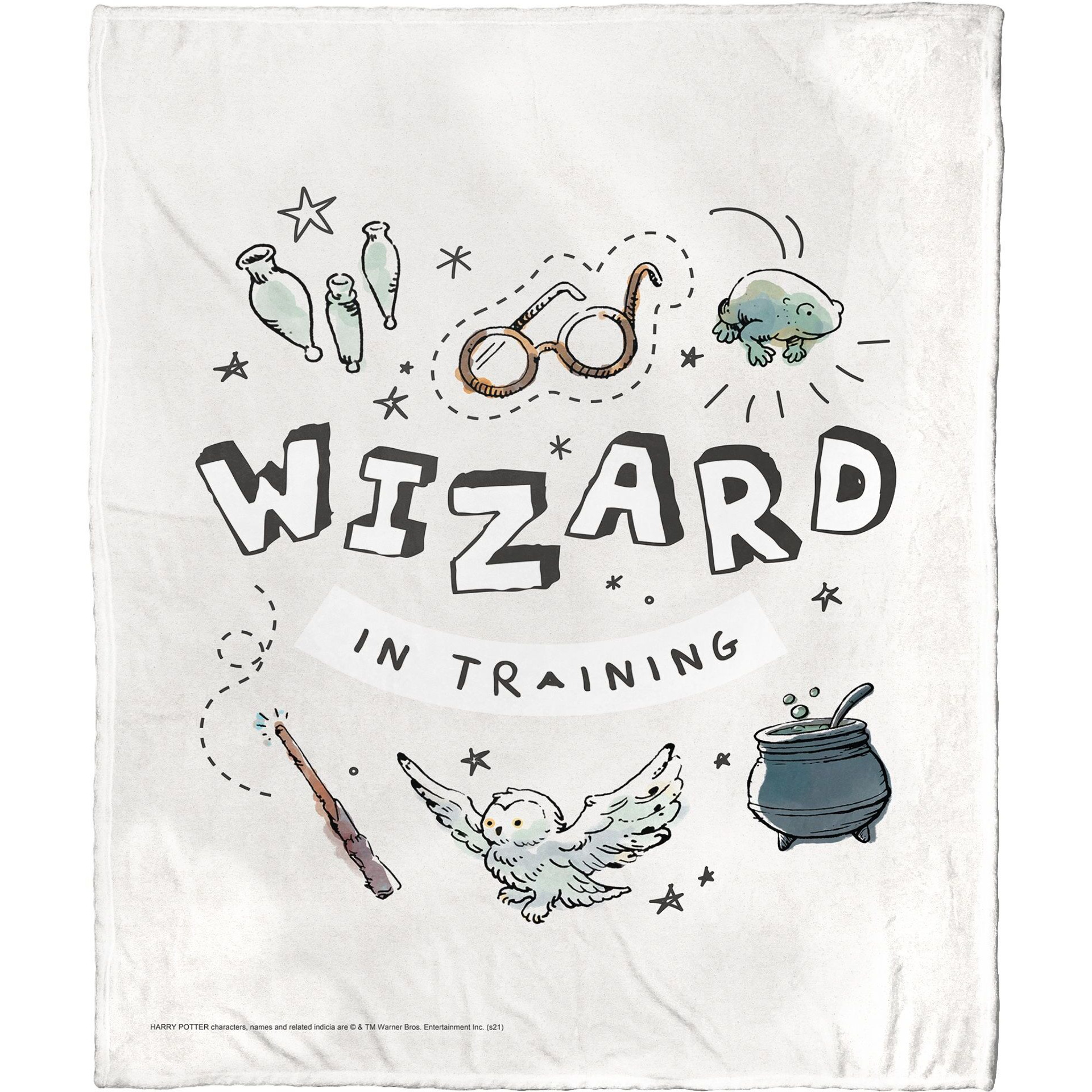 Harry Potter Wizard in Training Aggretsuko comics Silk Touch Throw Blanket 50 x 60(D0102HARYDg)