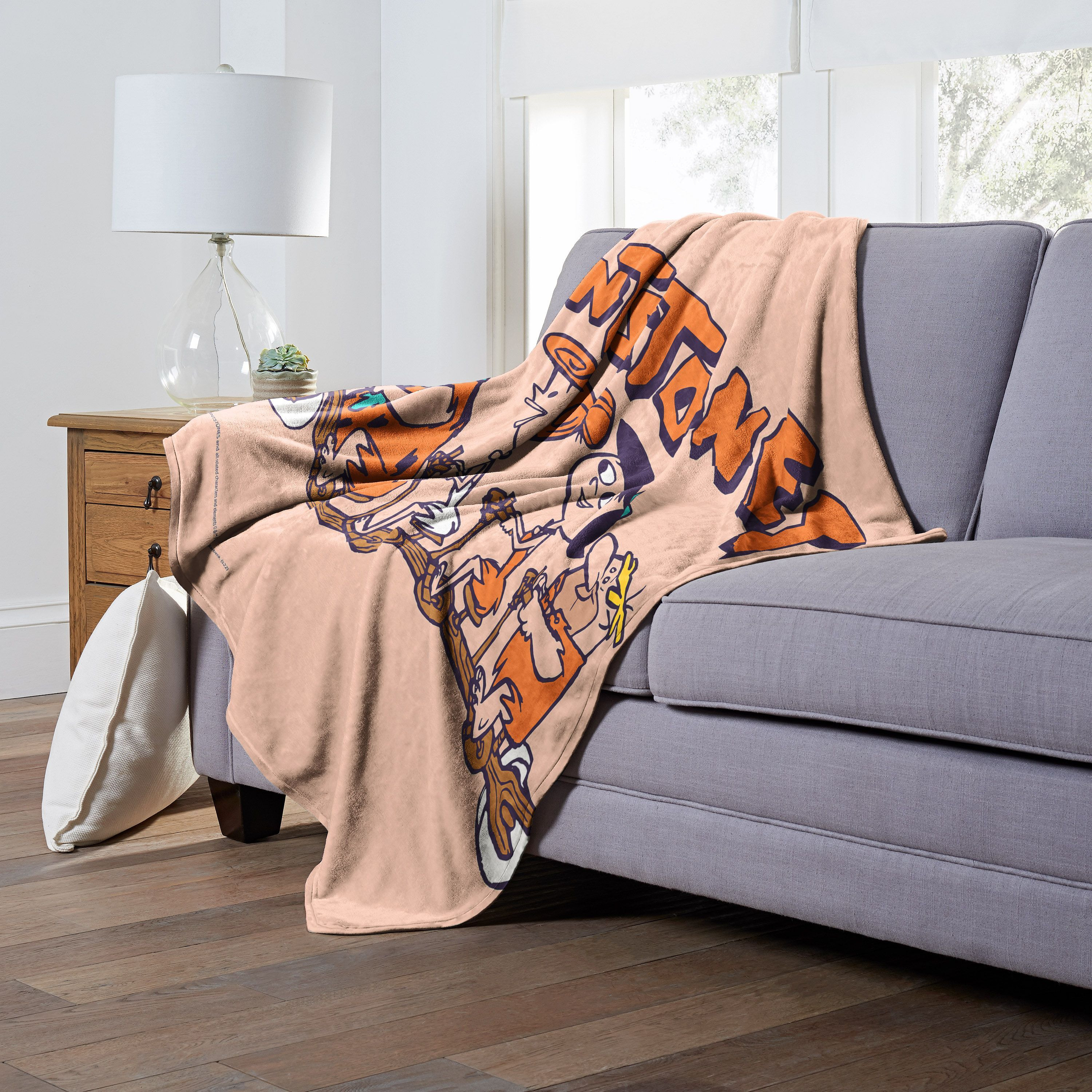 WB  FLINSTONES, FLINESTONES AND FRIENDS, Silk Touch Throw Blanket, 50x60(D0102H212gg)